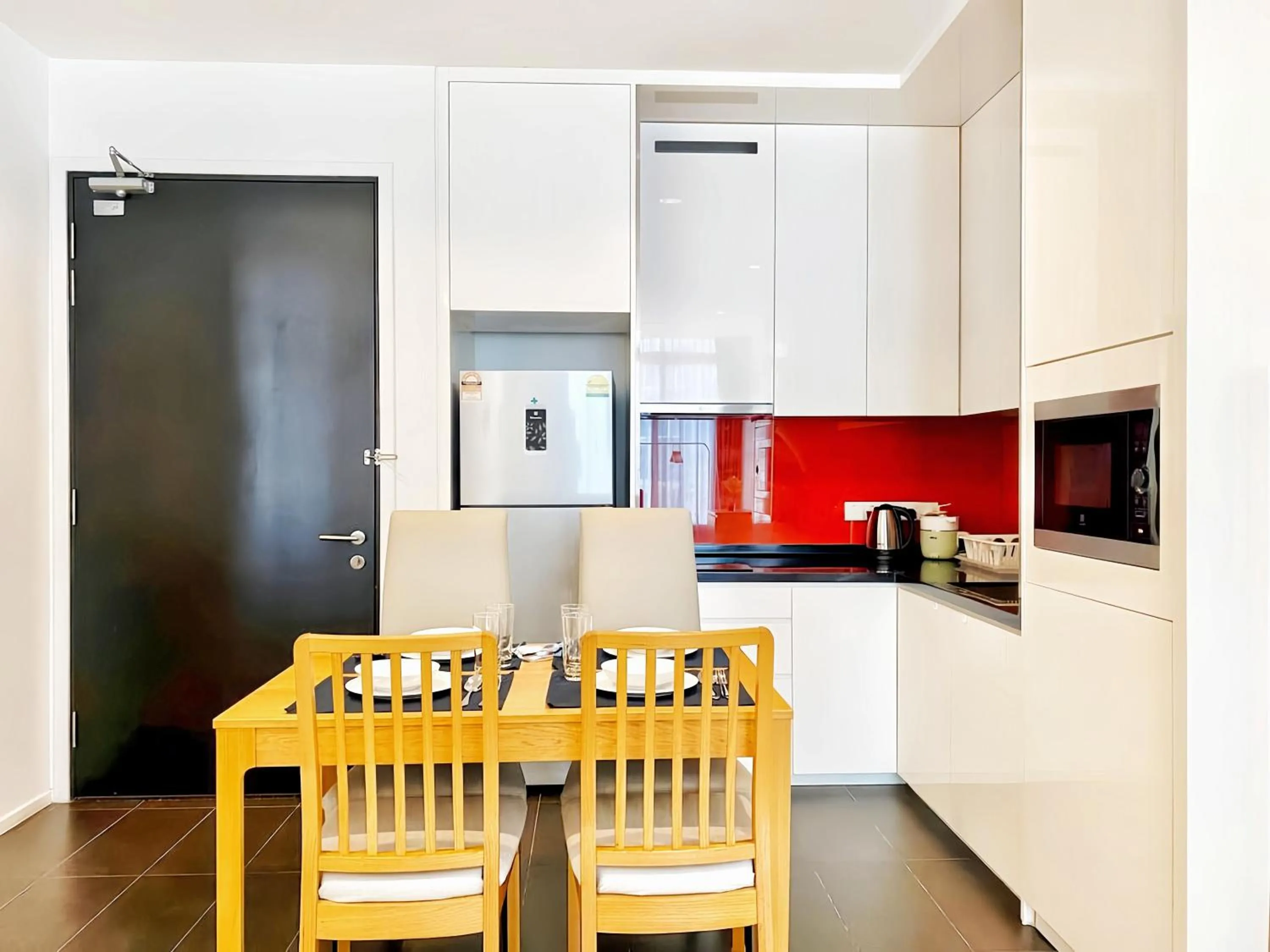 Kitchen or kitchenette in Arcoris Mont Kiara