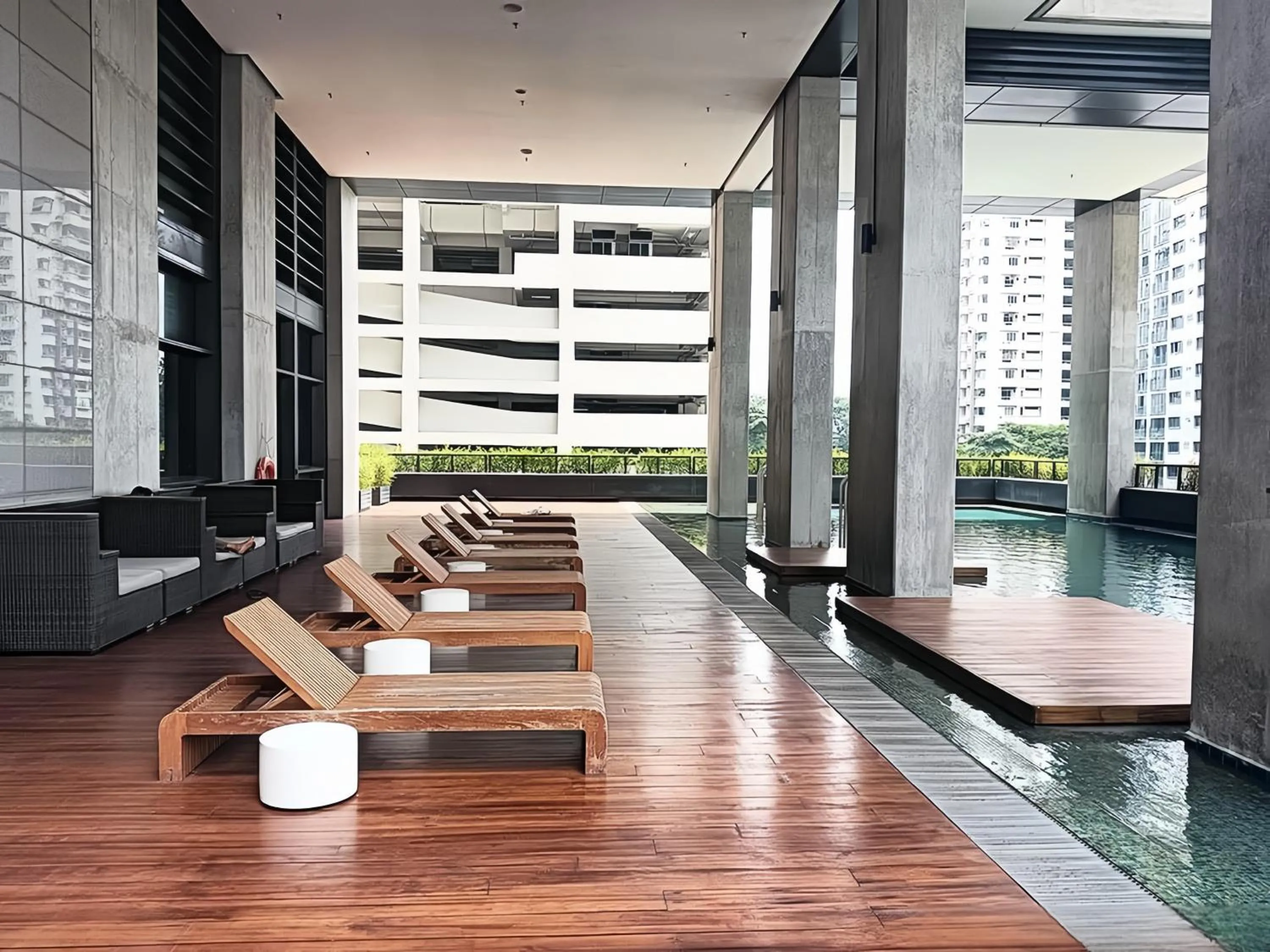 Swimming pool in Arcoris Mont Kiara