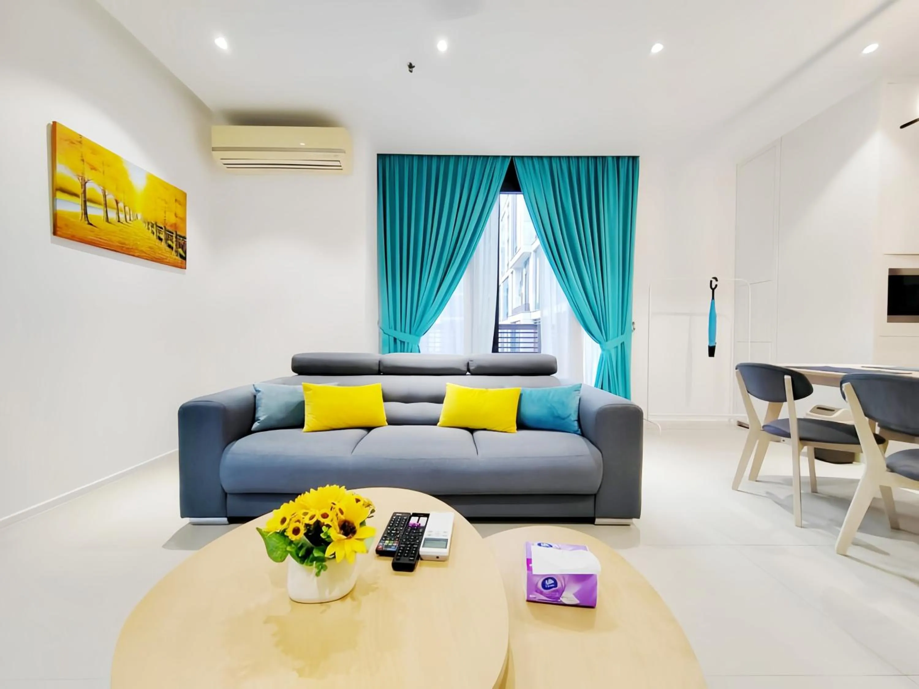 Living room in Arcoris Mont Kiara
