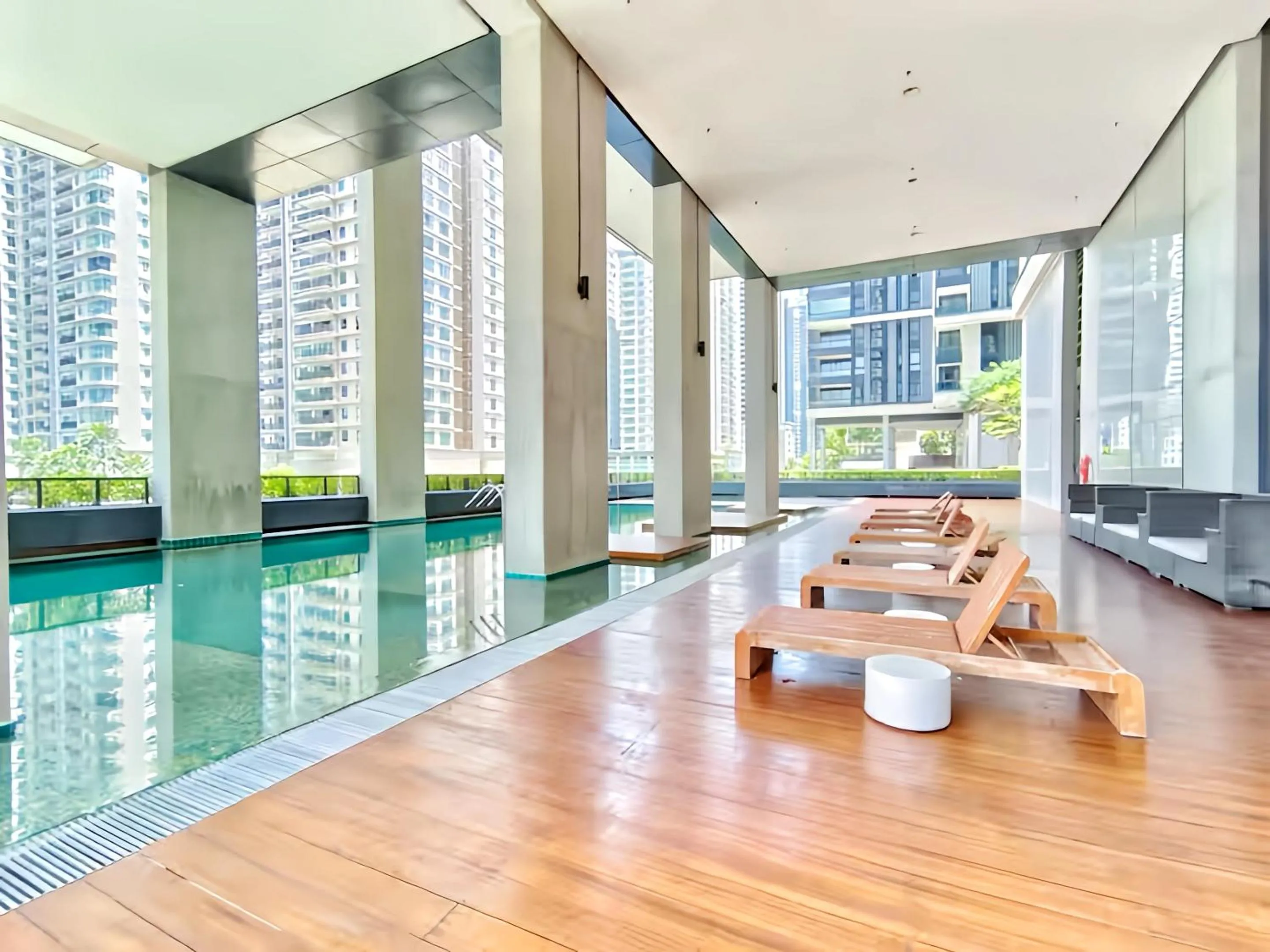 Swimming pool in Arcoris Mont Kiara