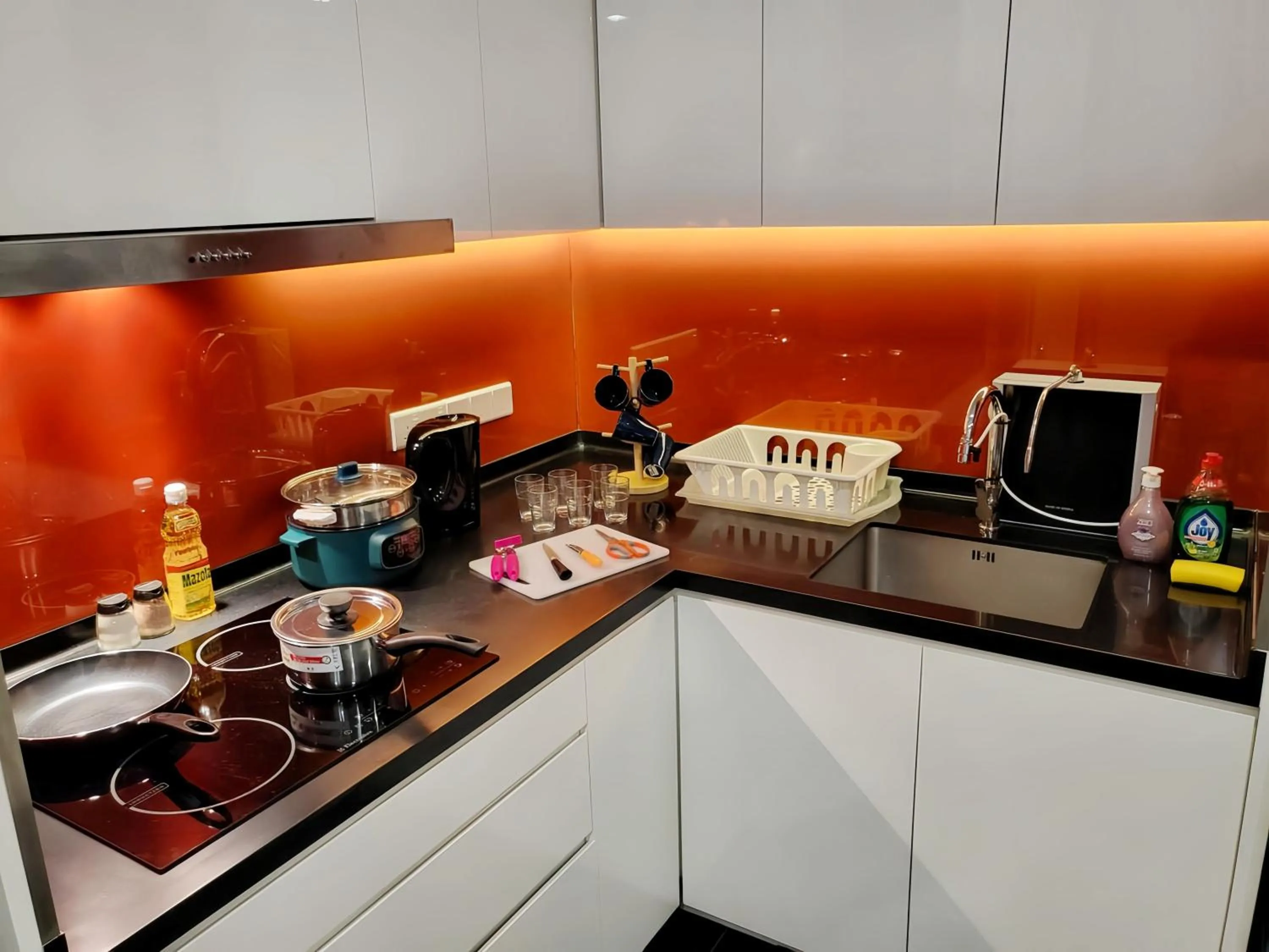 Kitchen or kitchenette in Arcoris Mont Kiara