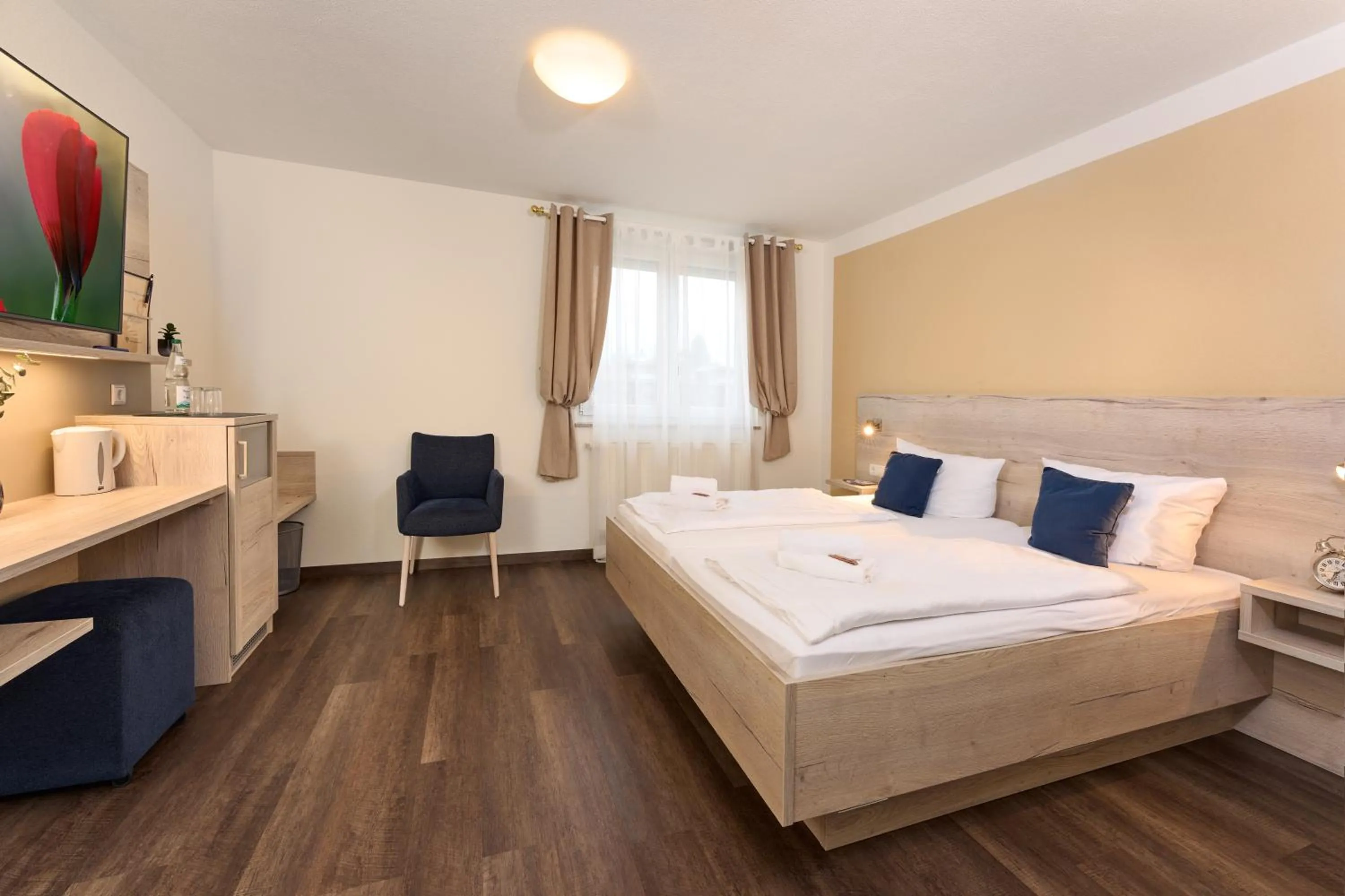 Bed in Hotel Apollon Rust