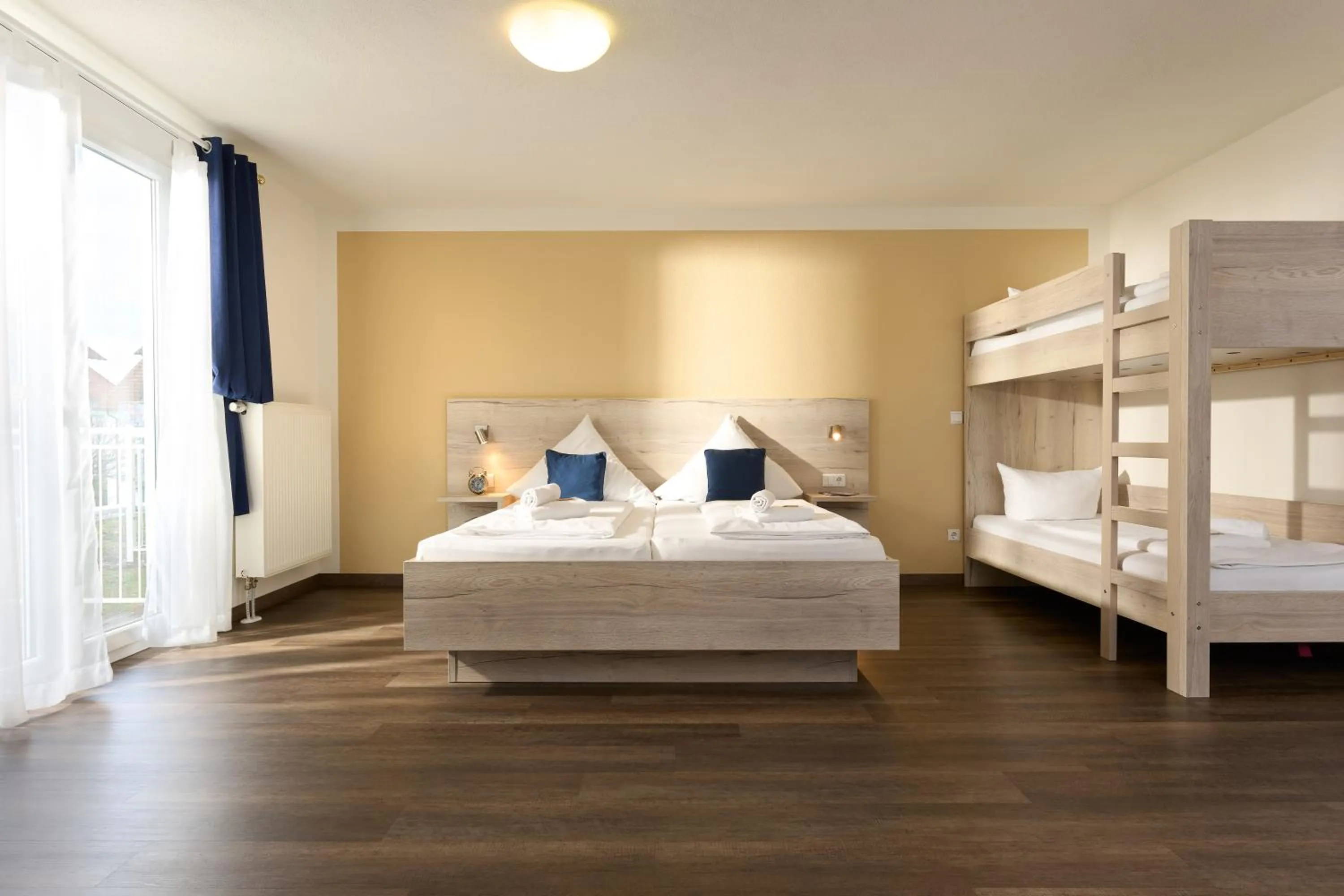 Bed in Hotel Apollon Rust