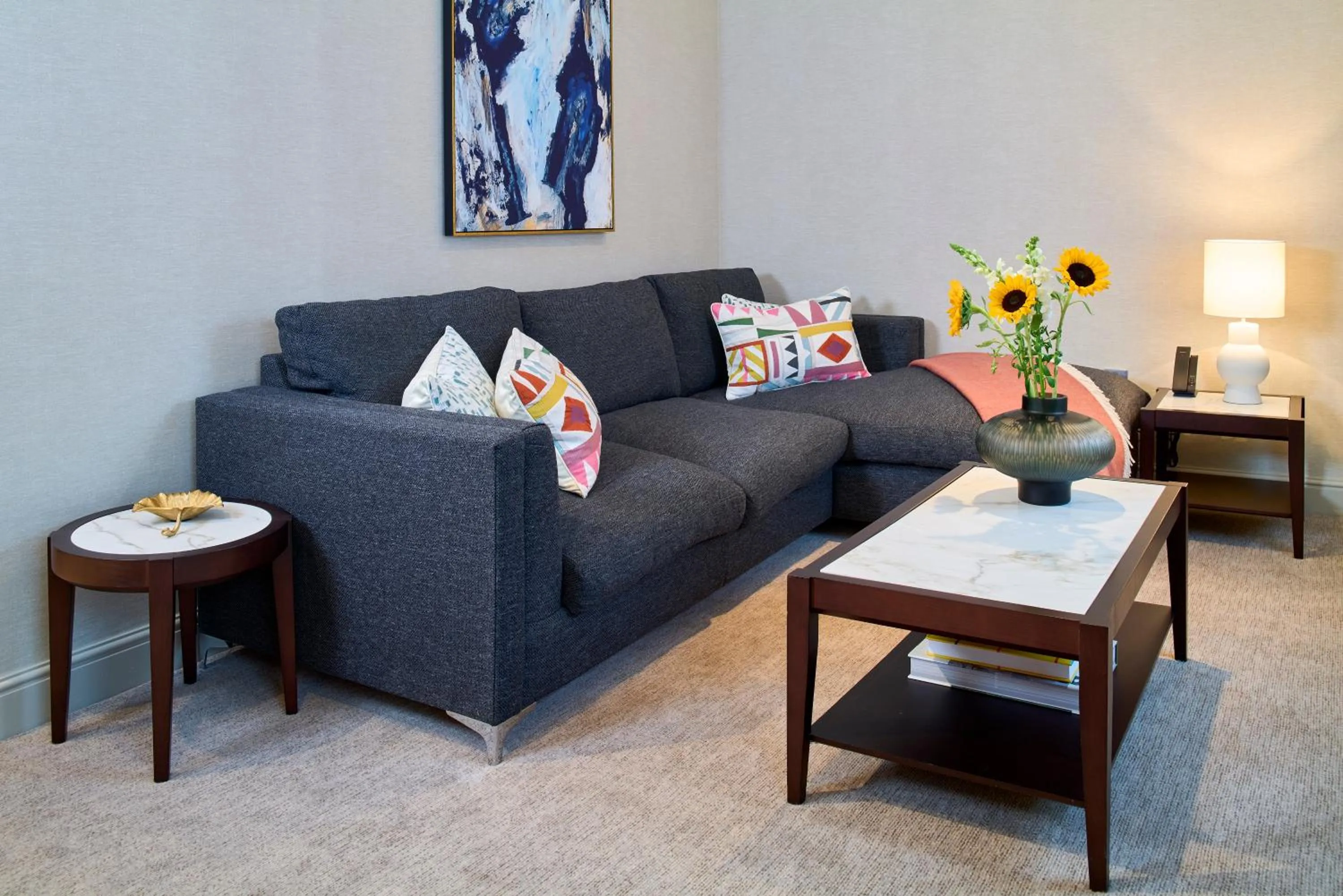Living room in Cheval Calico House