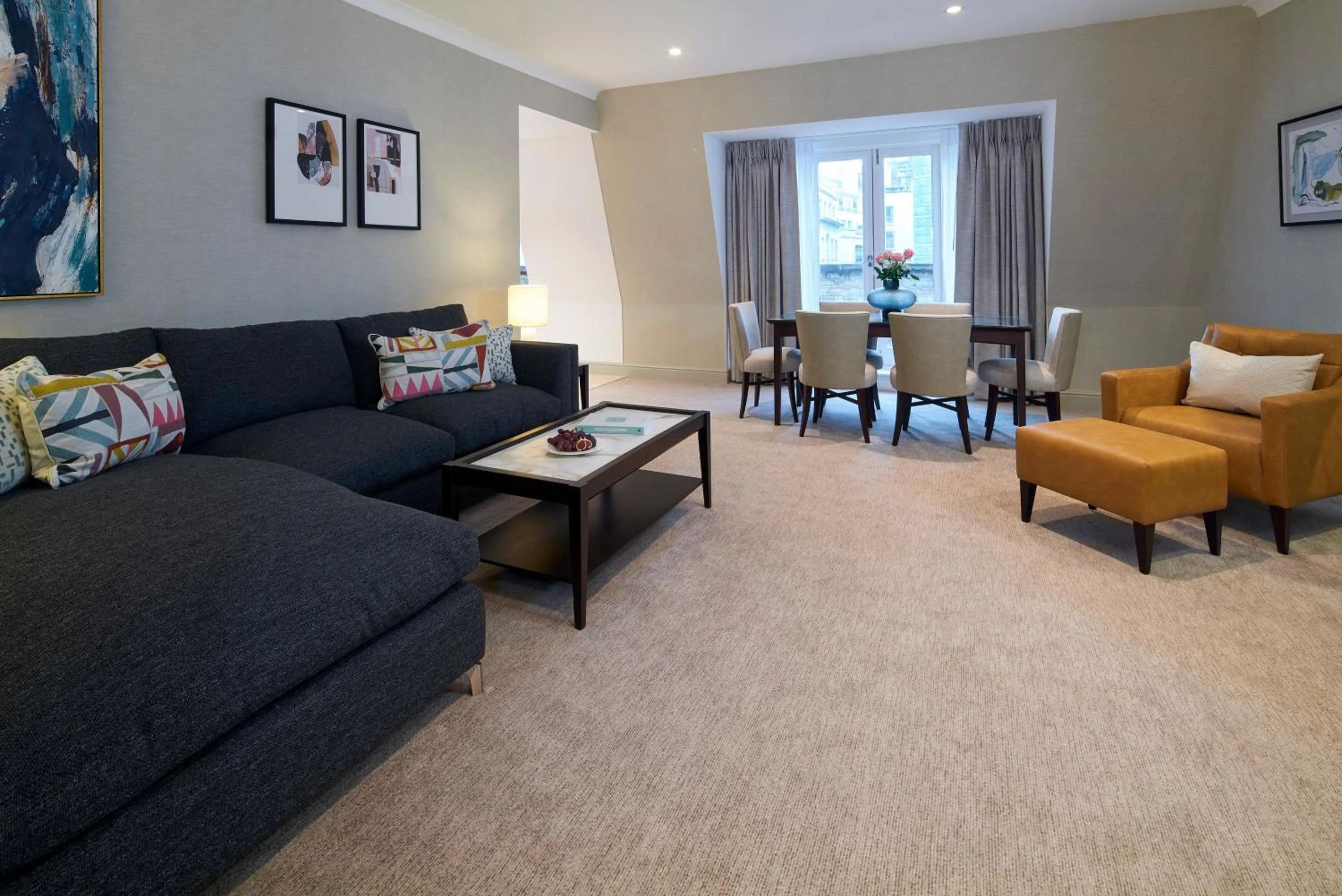 Living room in Cheval Calico House