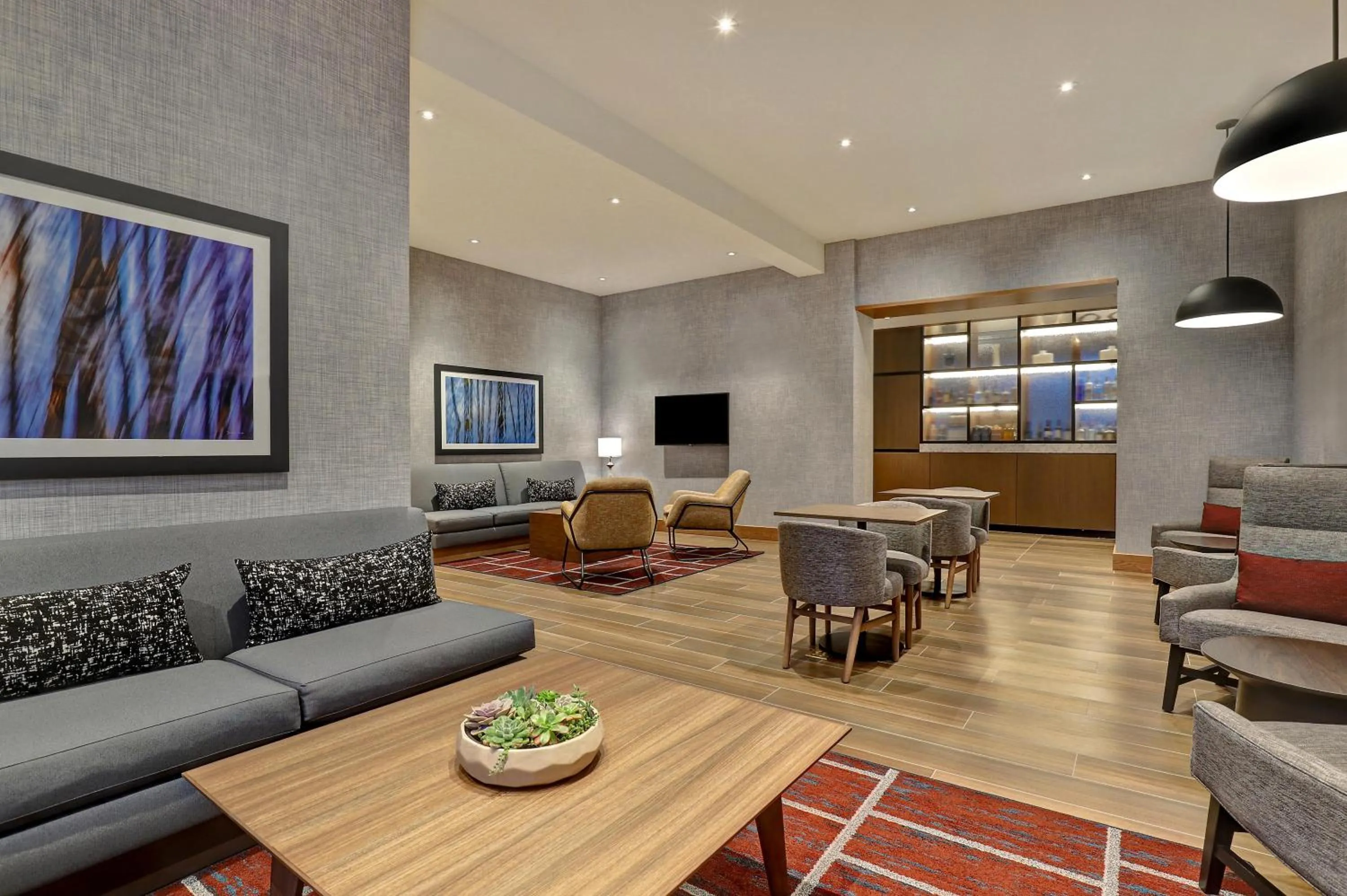 Lobby or reception in Hyatt Place Prince George