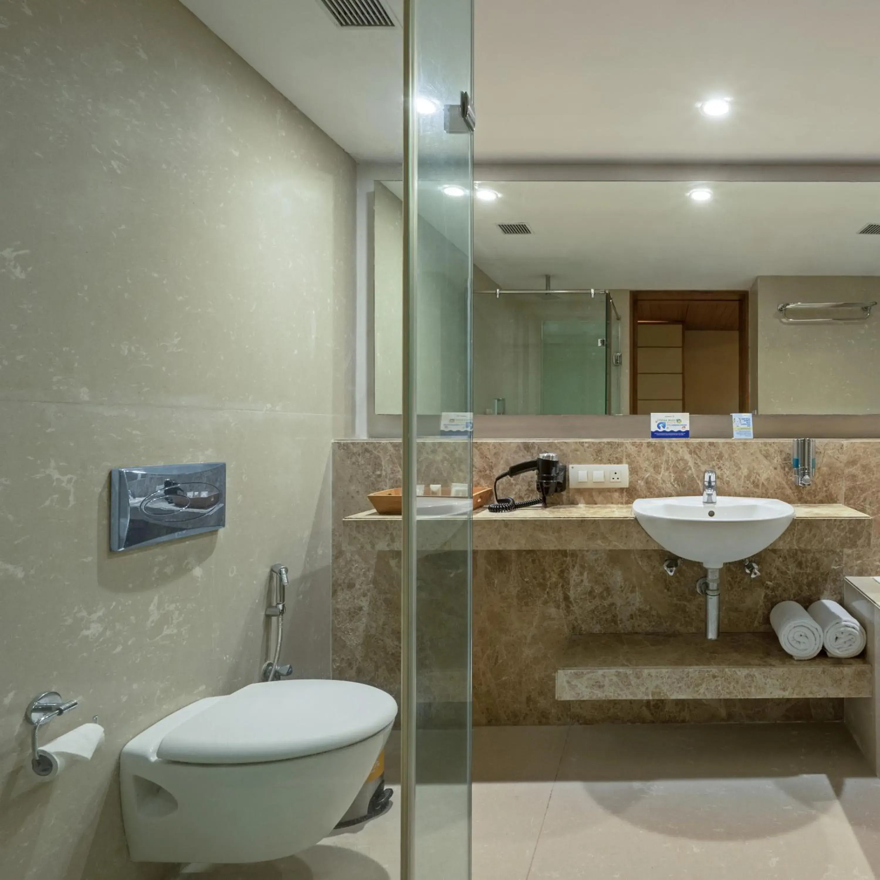 Bathroom in Club Mahindra Kensville Bathroom in Club Mahindra Kensville