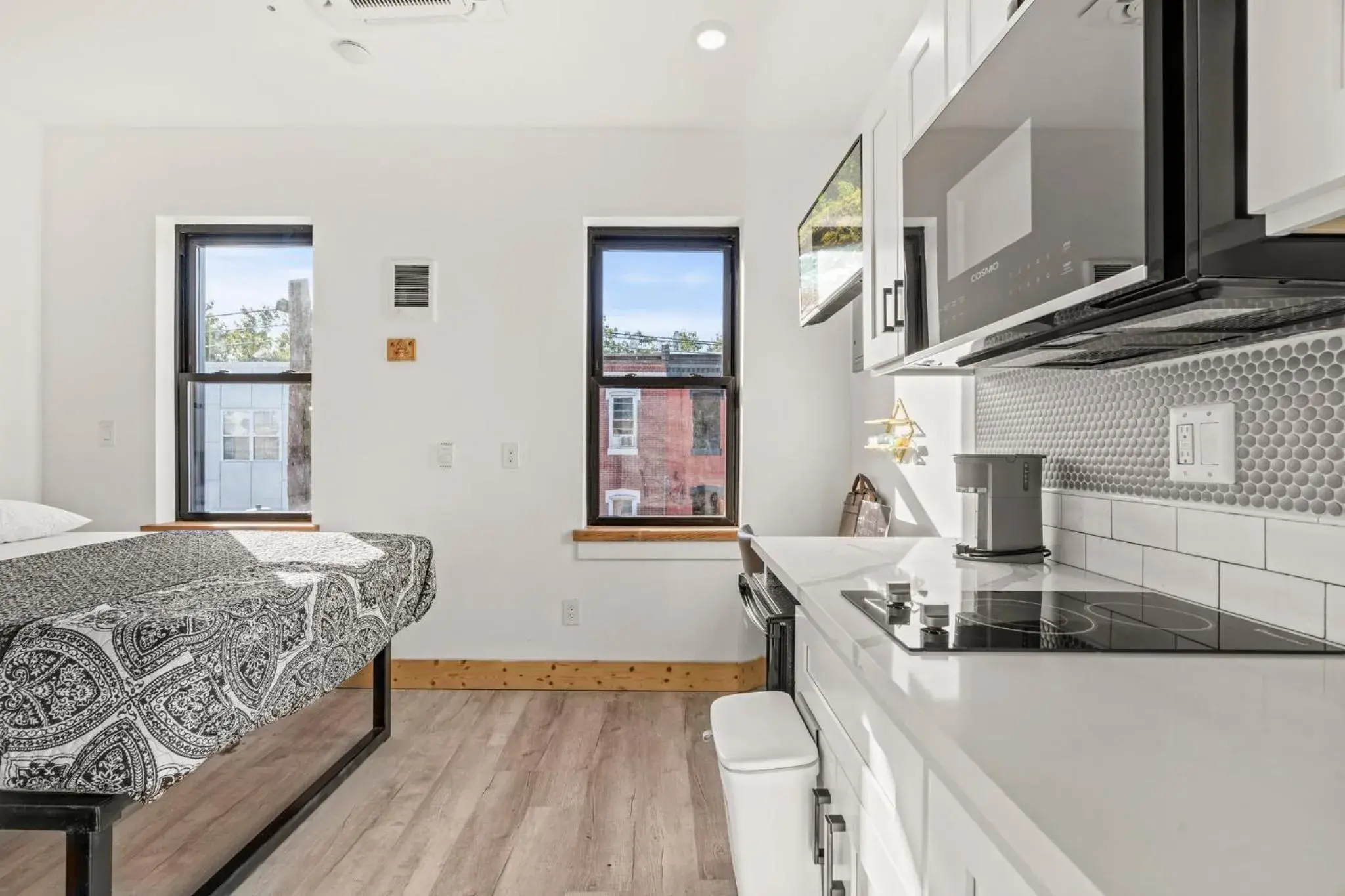 Bed in Goodseed Suites Philadephia Center Bed in Goodseed Suites Philadephia Center