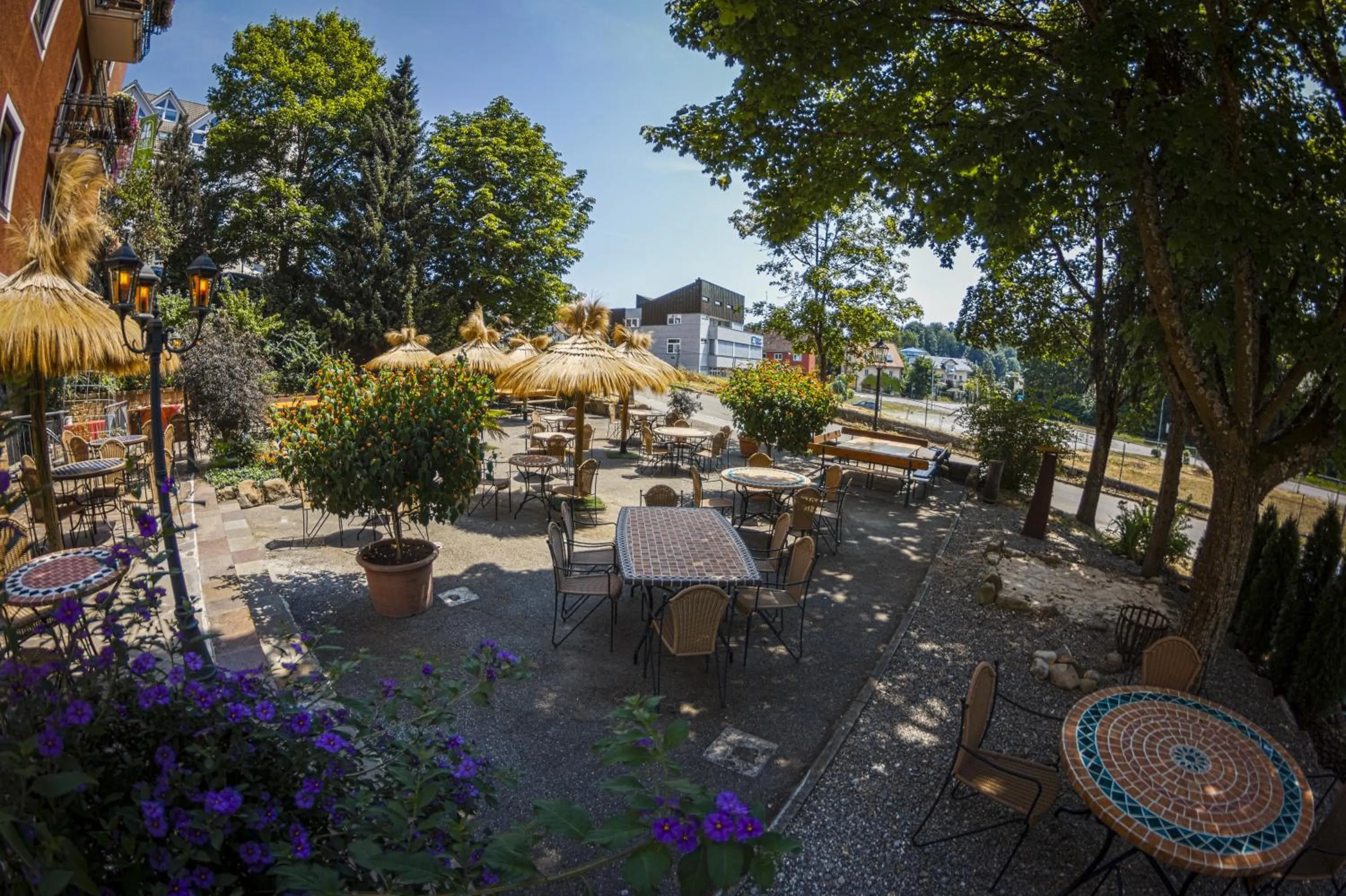 Restaurant/places to eat in Rebgarten Hotel Adler