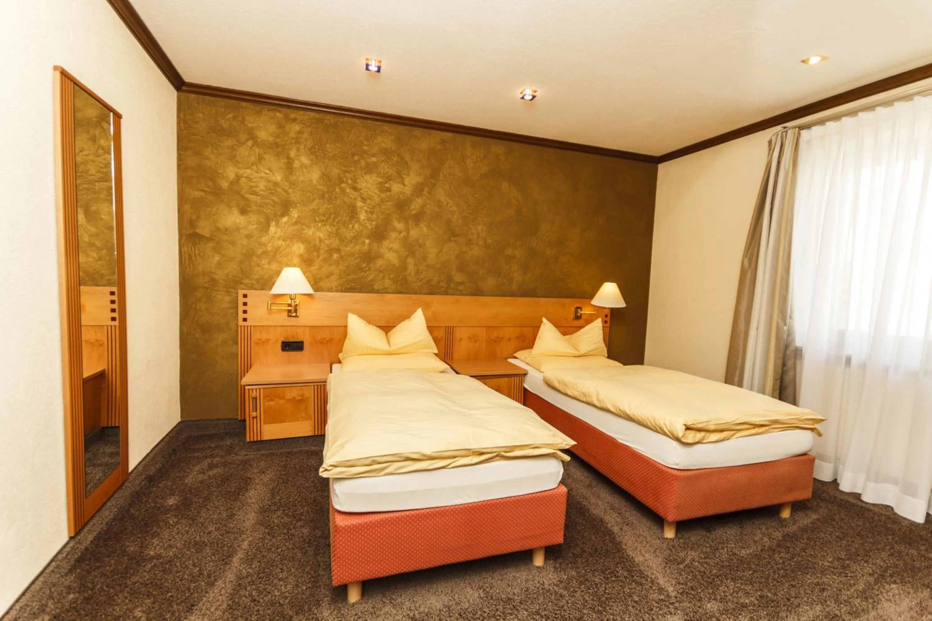 Photo of the whole room, Bed in Rebgarten Hotel Adler