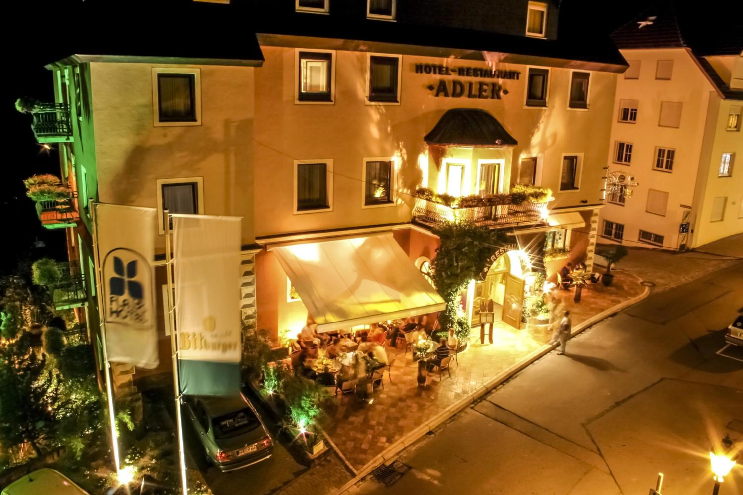 Property building in Rebgarten Hotel Adler