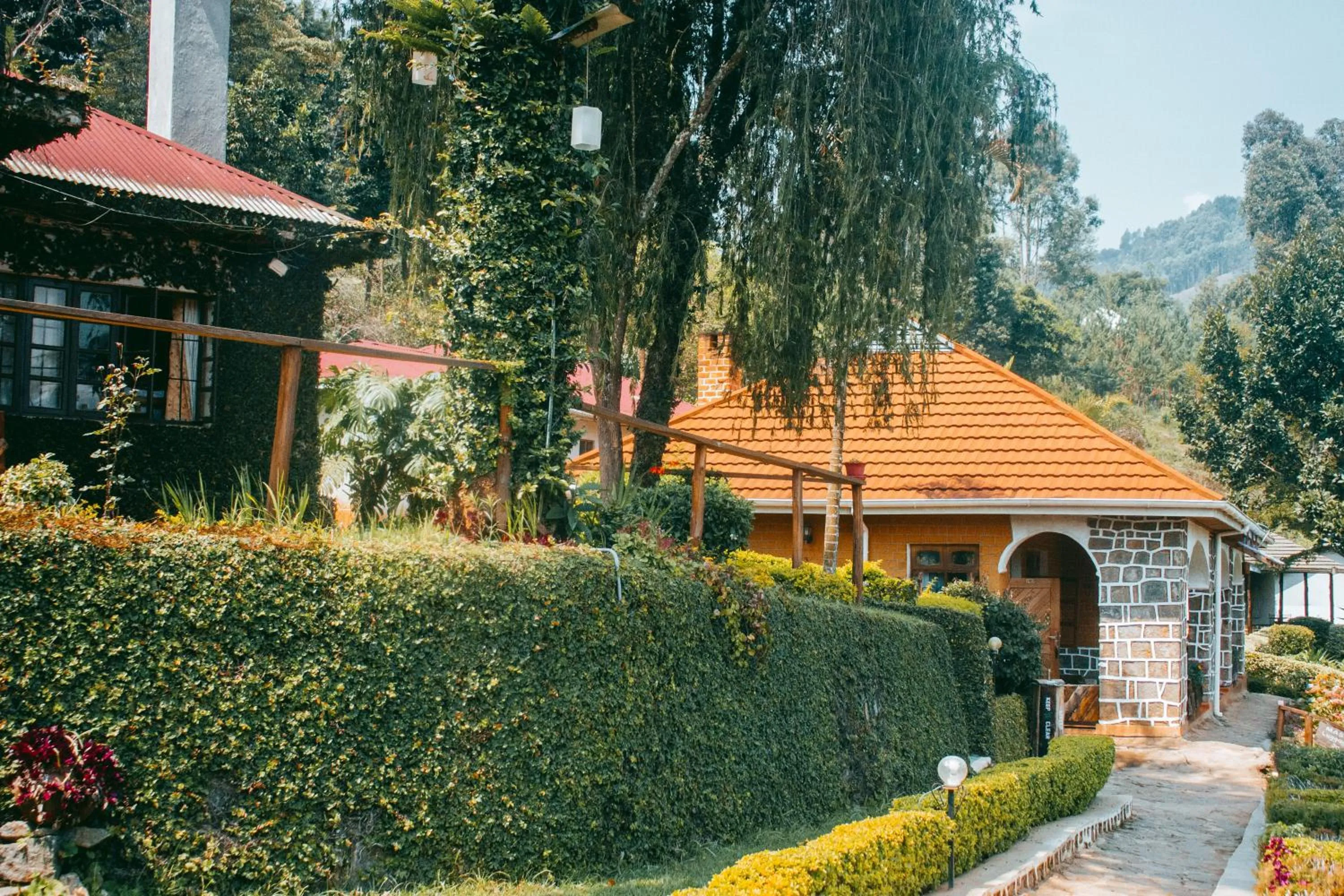 Natural landscape in LUSHOTO EXECUTIVE LODGE