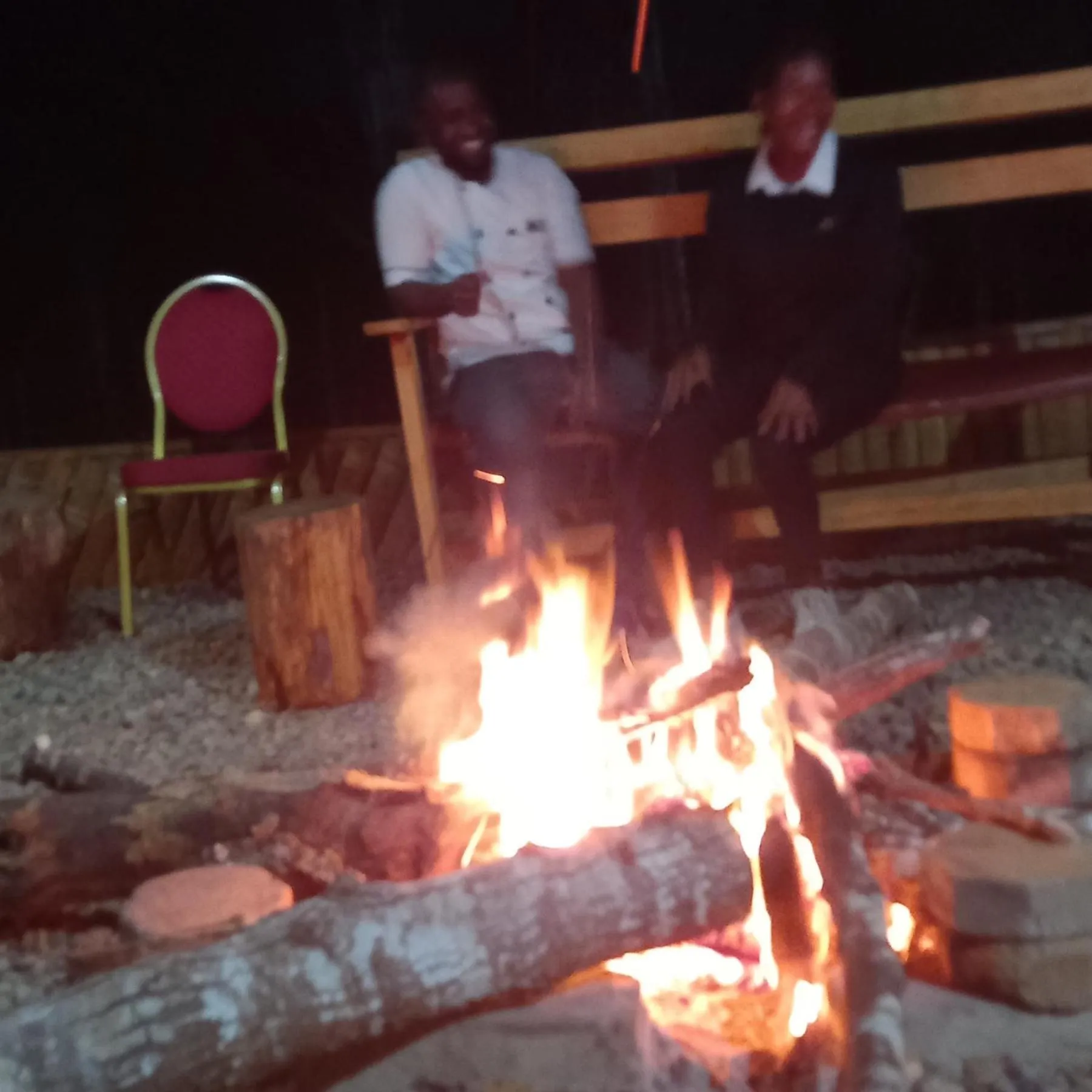 Seating area in LUSHOTO EXECUTIVE LODGE