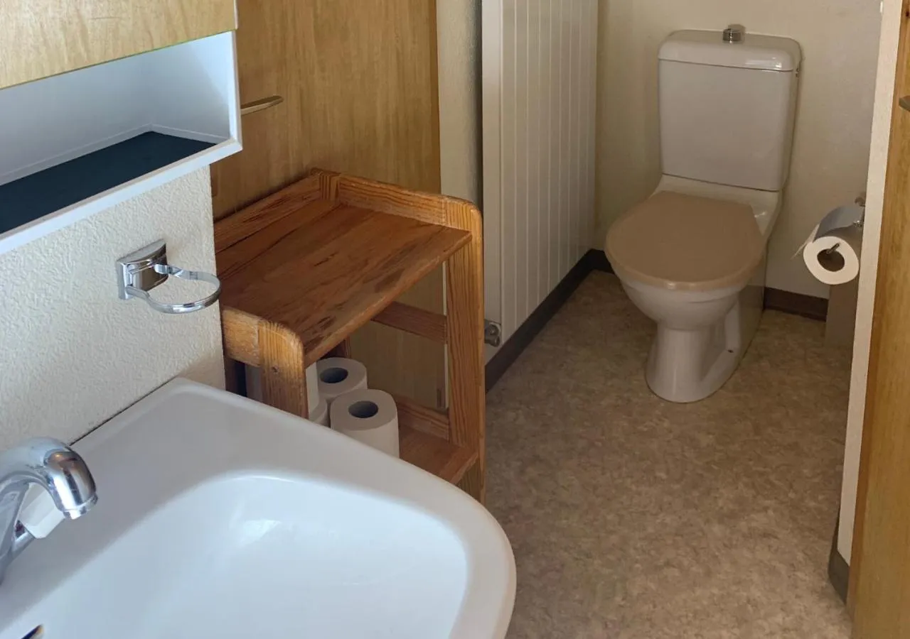 Bathroom in Maison de Montagne de Bretaye accès par le train arrêt Bouquetin