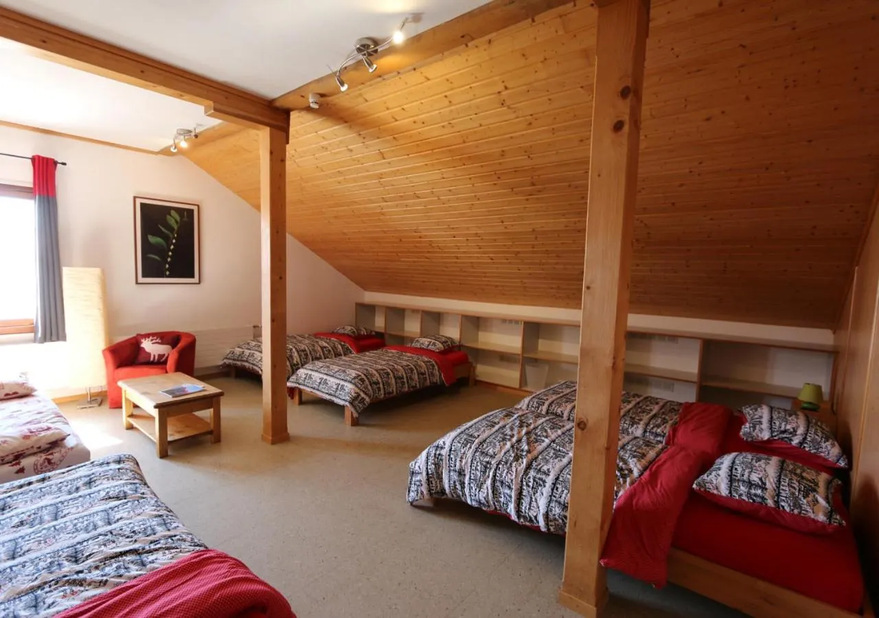 Bed in Maison de Montagne de Bretaye accès par le train arrêt Bouquetin