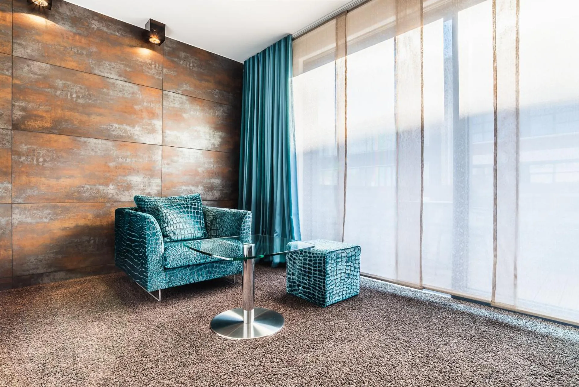 Seating area in Hotel Der Blaue Reiter