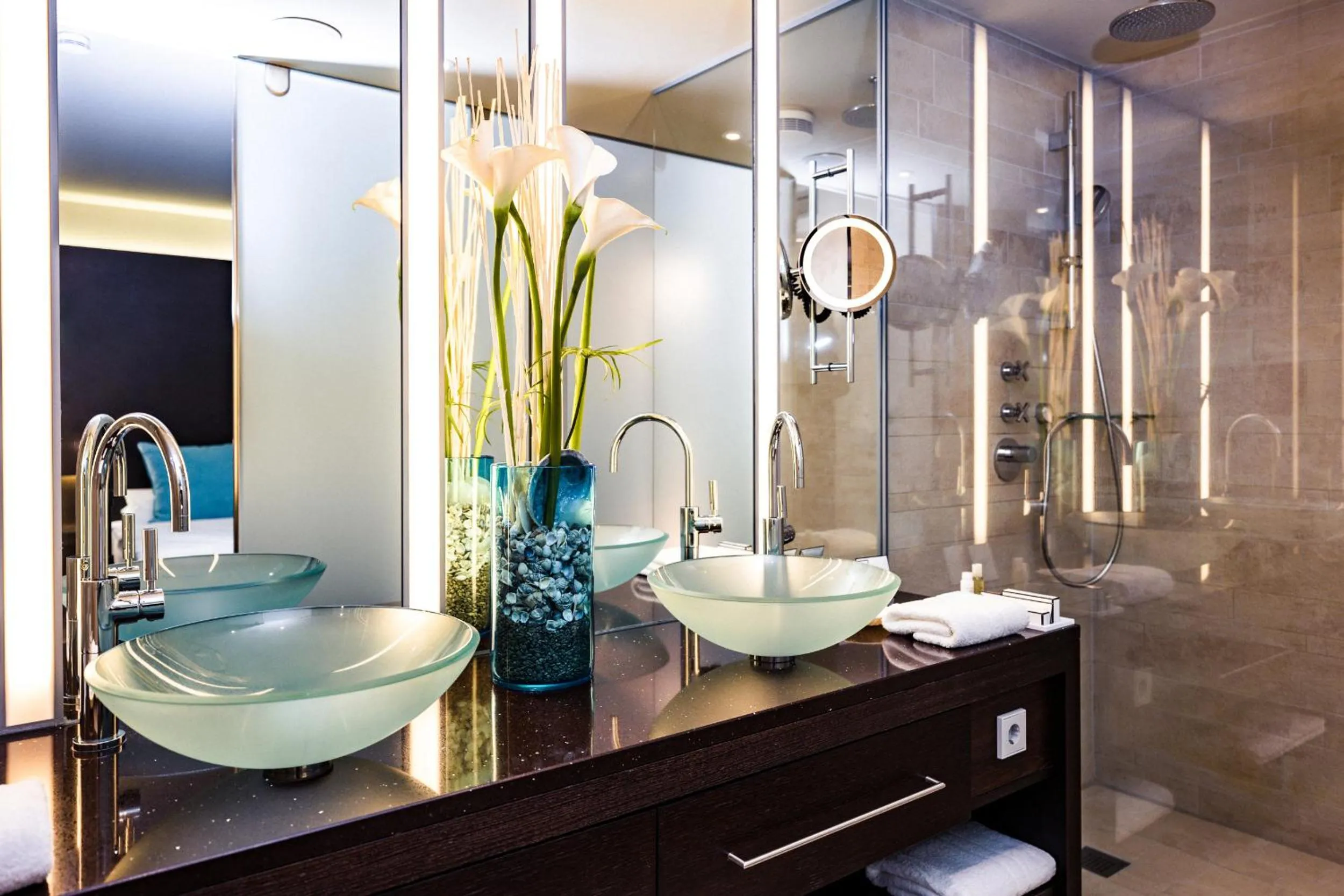 Bathroom in Hotel Der Blaue Reiter