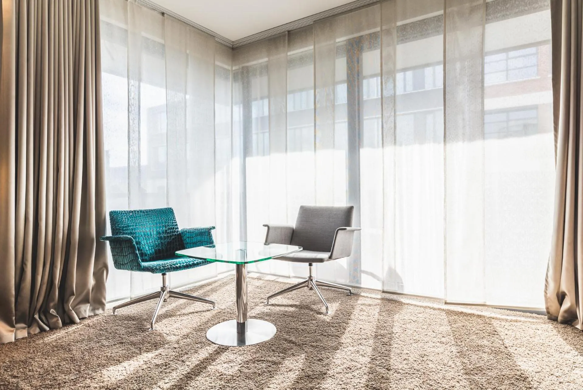 Seating area in Hotel Der Blaue Reiter