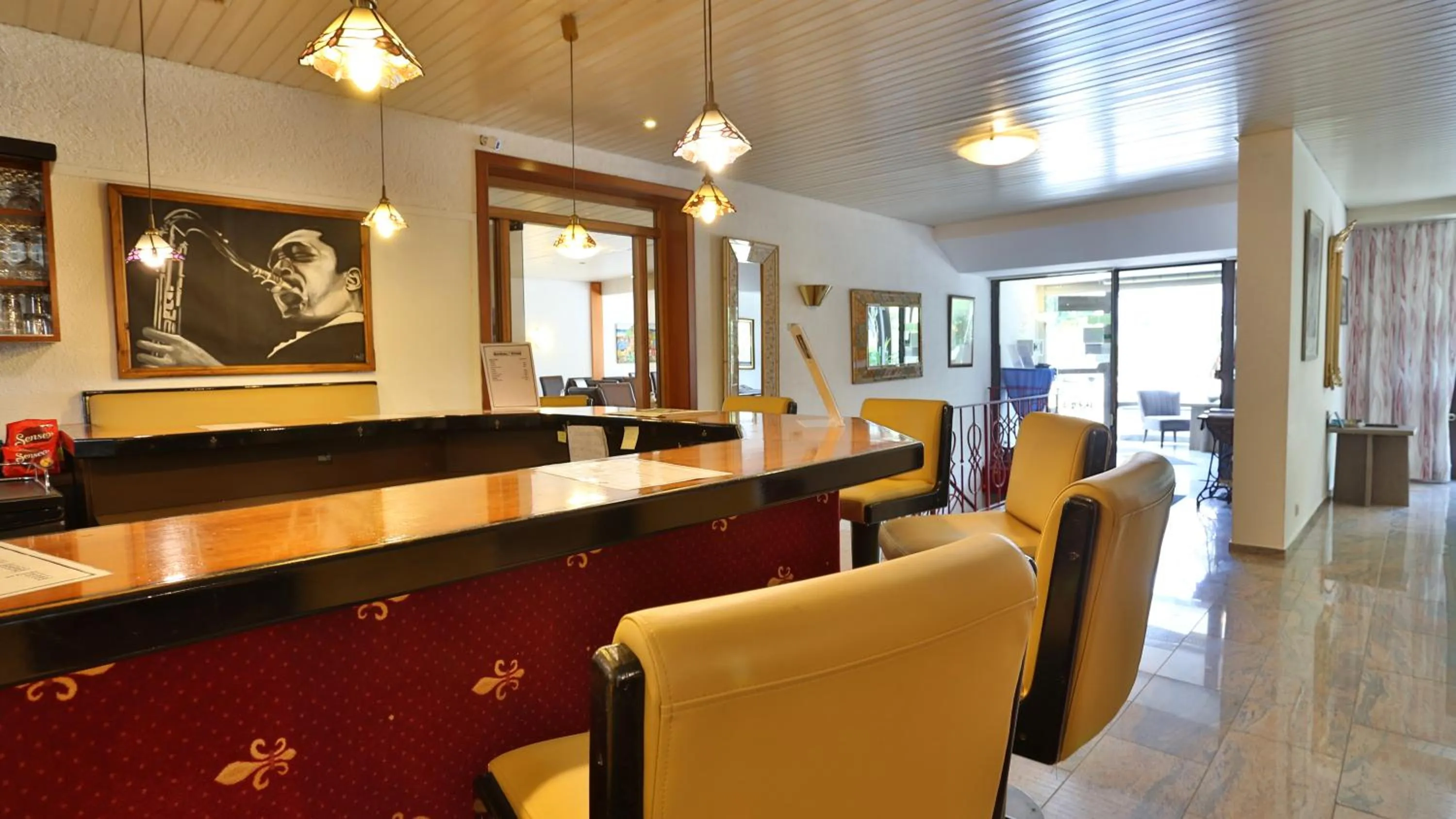Lounge or bar in Hotel Maurer