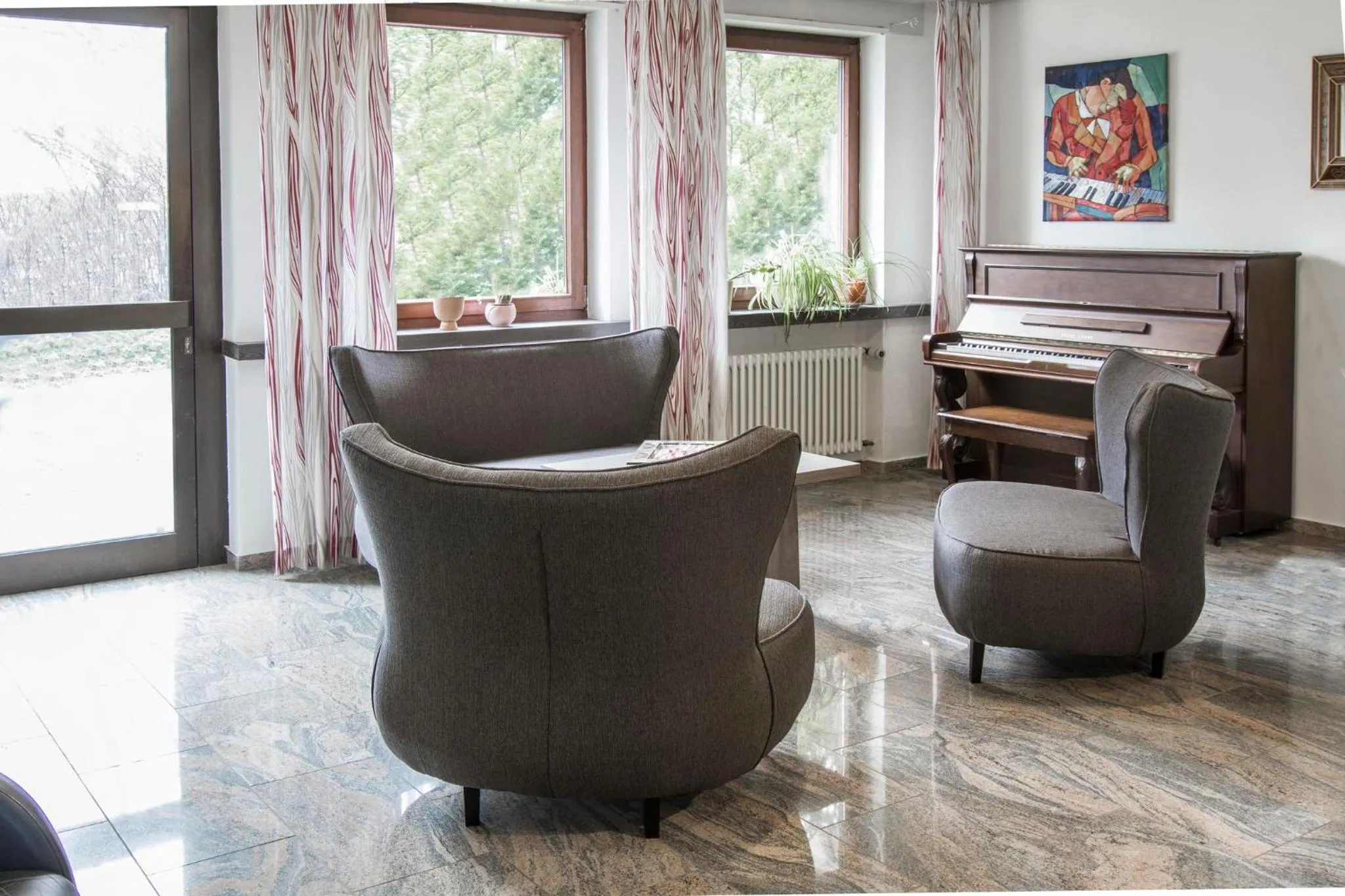 Lobby or reception in Hotel Maurer