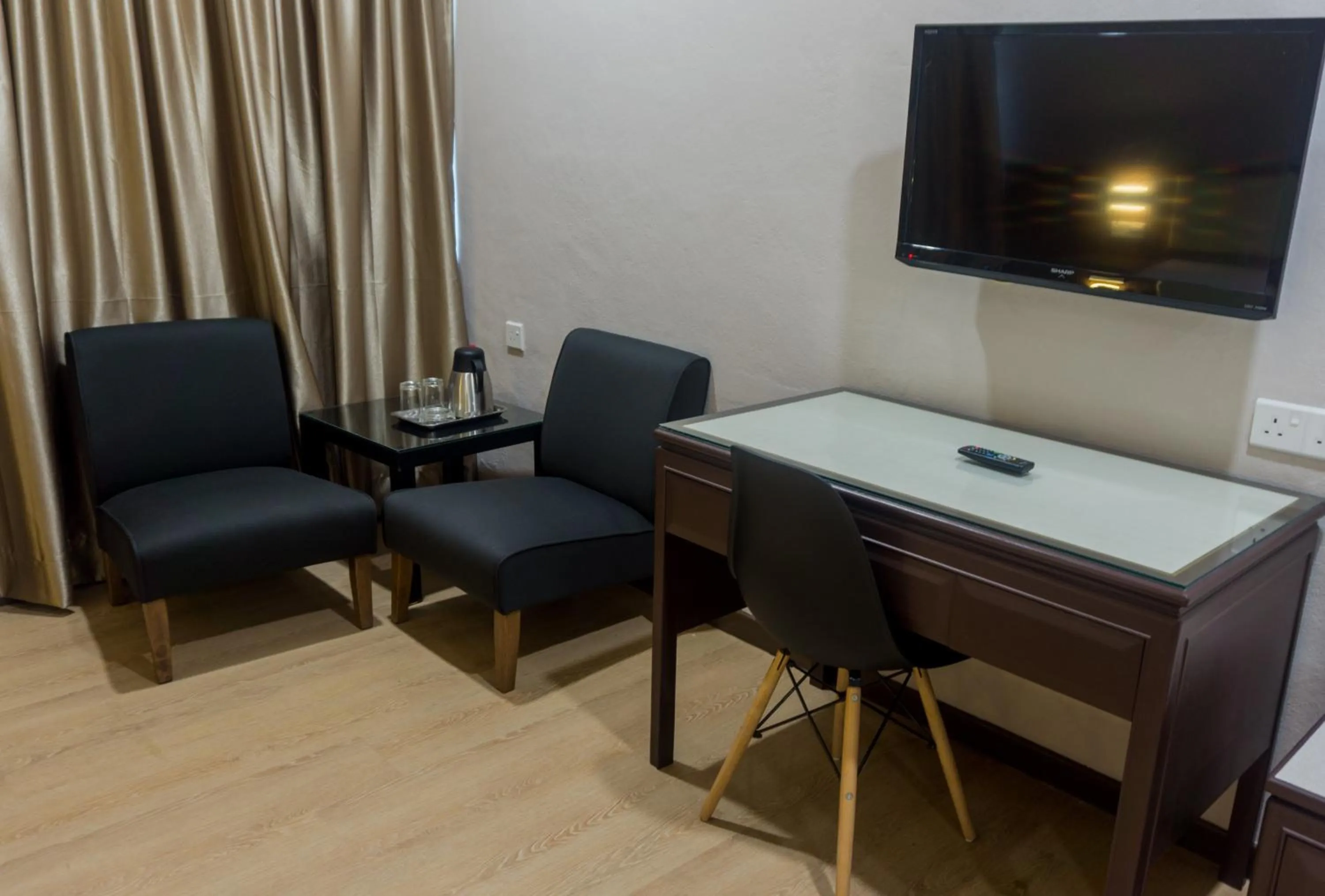 Seating area in Hotel Samila