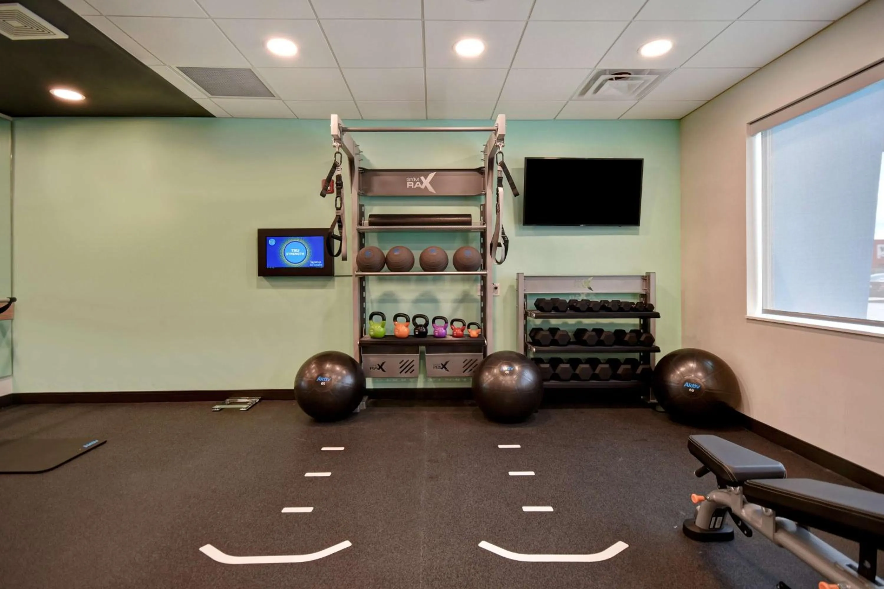 Fitness centre/facilities in Tru By Hilton Auburn, In