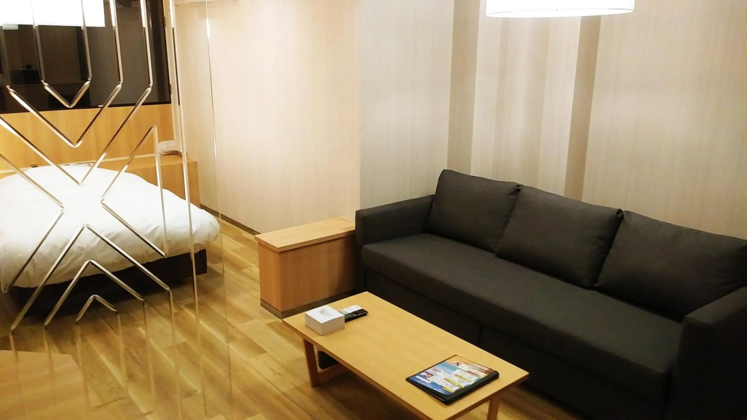 Bed in Royal Hotel Uohachi Bettei