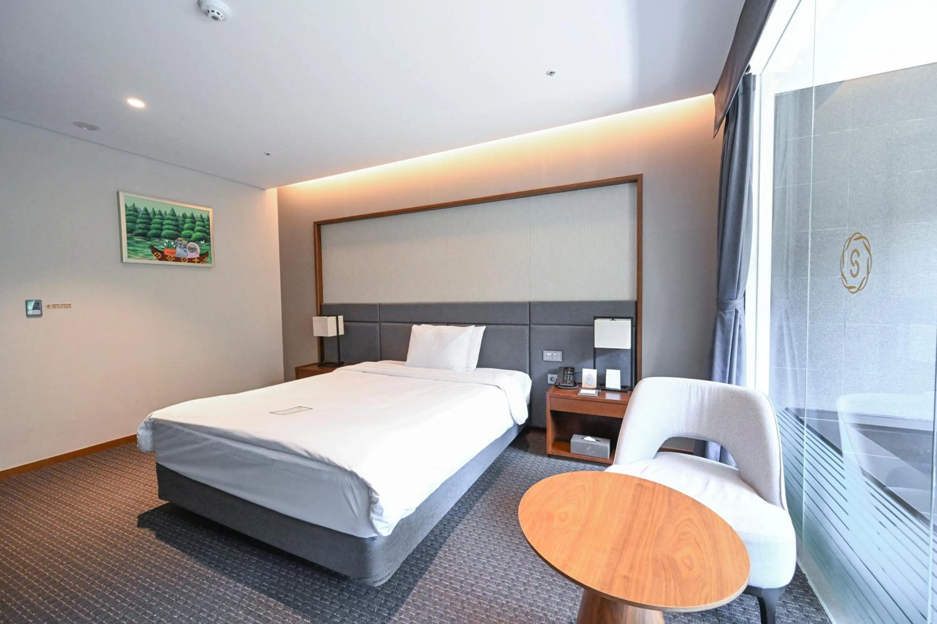 Bed in Hotel Susung Spa Resort