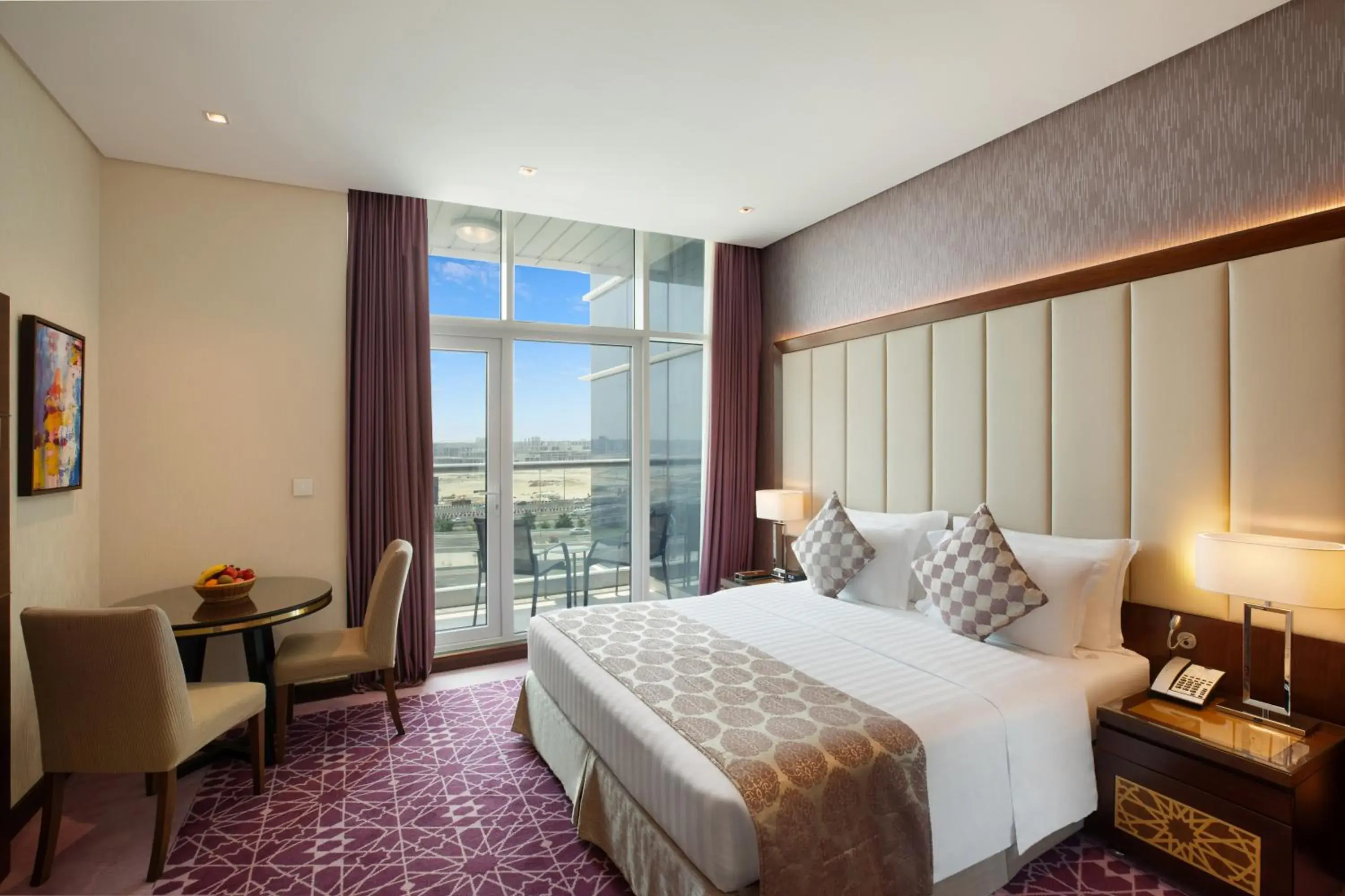 Bedroom, Bed in Royal Continental Suites Business Bay - Deluxe Apartments Bedroom, Bed in Royal Continental Suites Business Bay - Deluxe Apartments