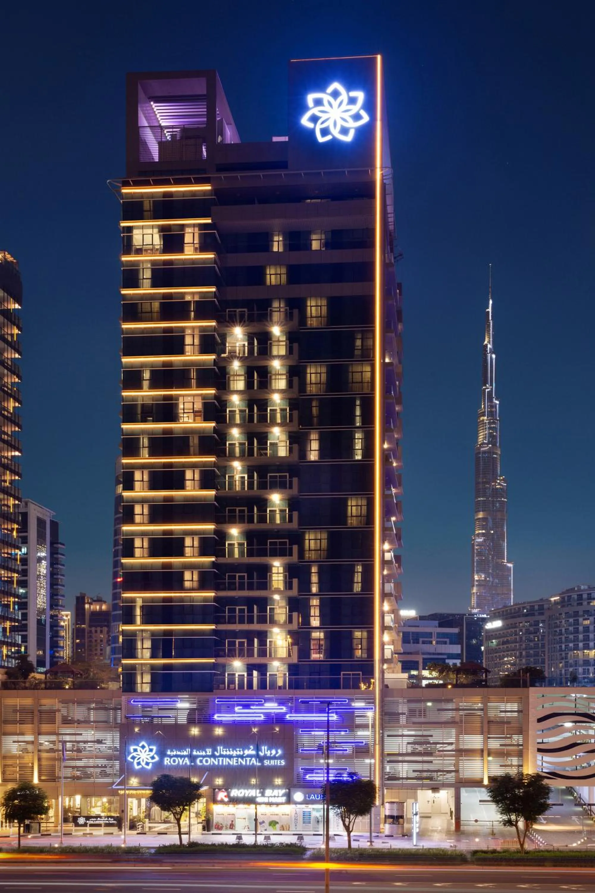 Property building in Royal Continental Suites Business Bay - Deluxe Apartments