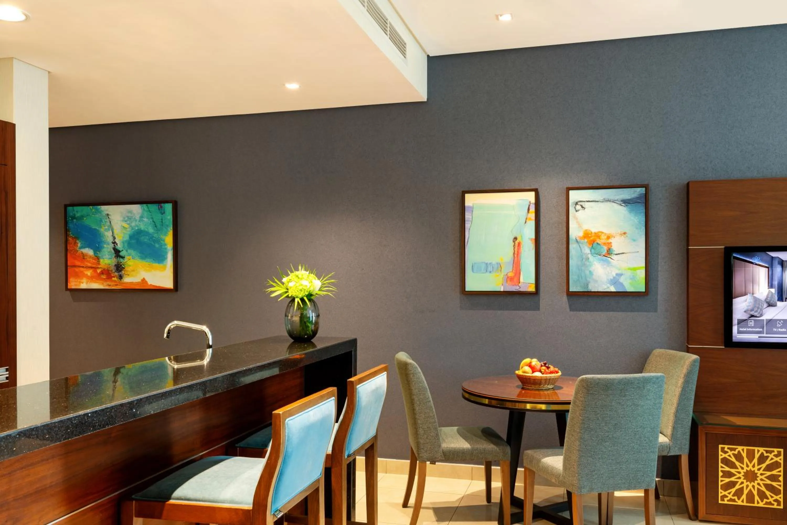 Dining area in Royal Continental Suites Business Bay - Deluxe Apartments