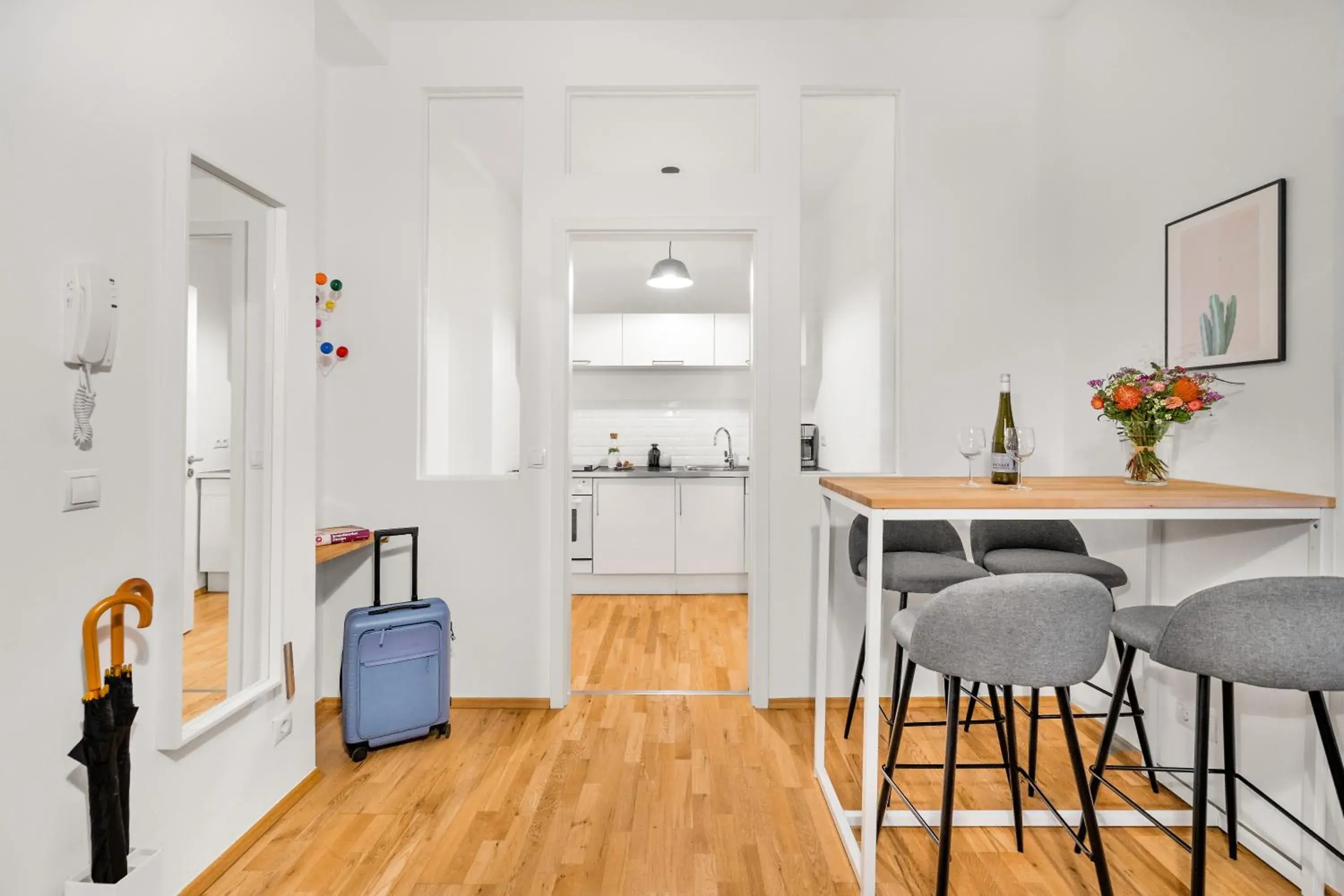 Studio Apartment with Garden View in BENSIMON apartments Prenzlauer Berg Studio Apartment with Garden View in BENSIMON apartments Prenzlauer Berg