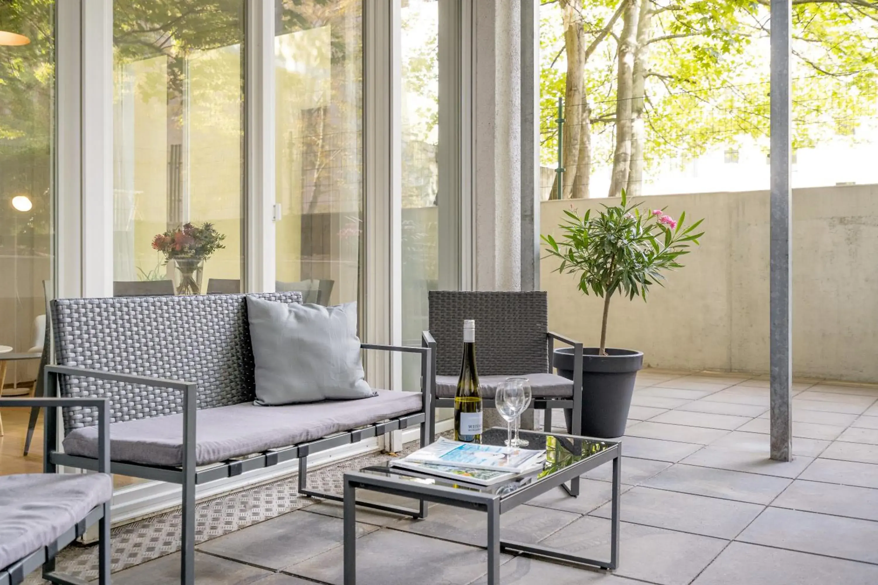 One-Bedroom Apartment with Terrace in BENSIMON apartments Prenzlauer Berg One-Bedroom Apartment with Terrace in BENSIMON apartments Prenzlauer Berg