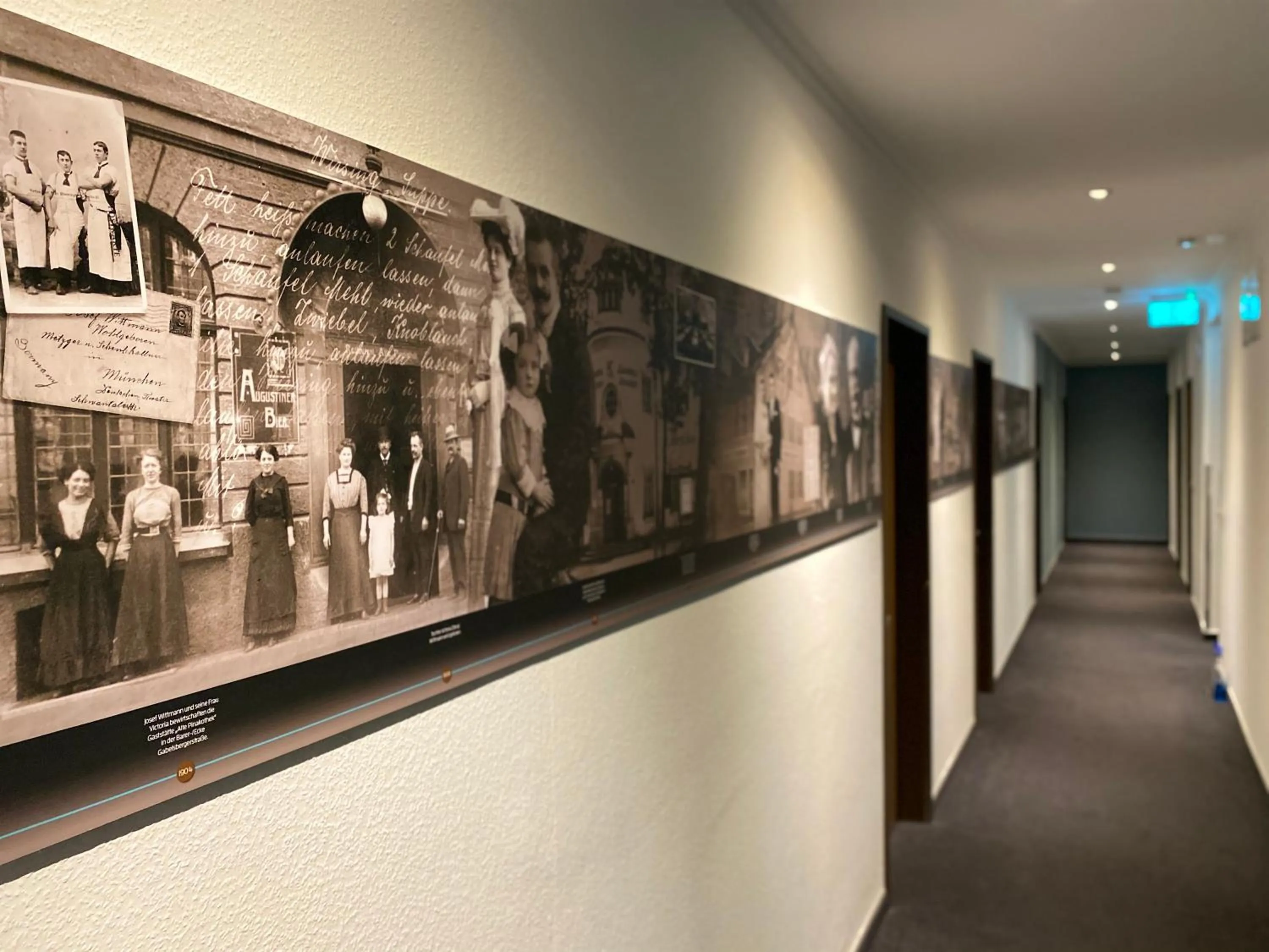 Property building in Hotel Villa Solln - free parking