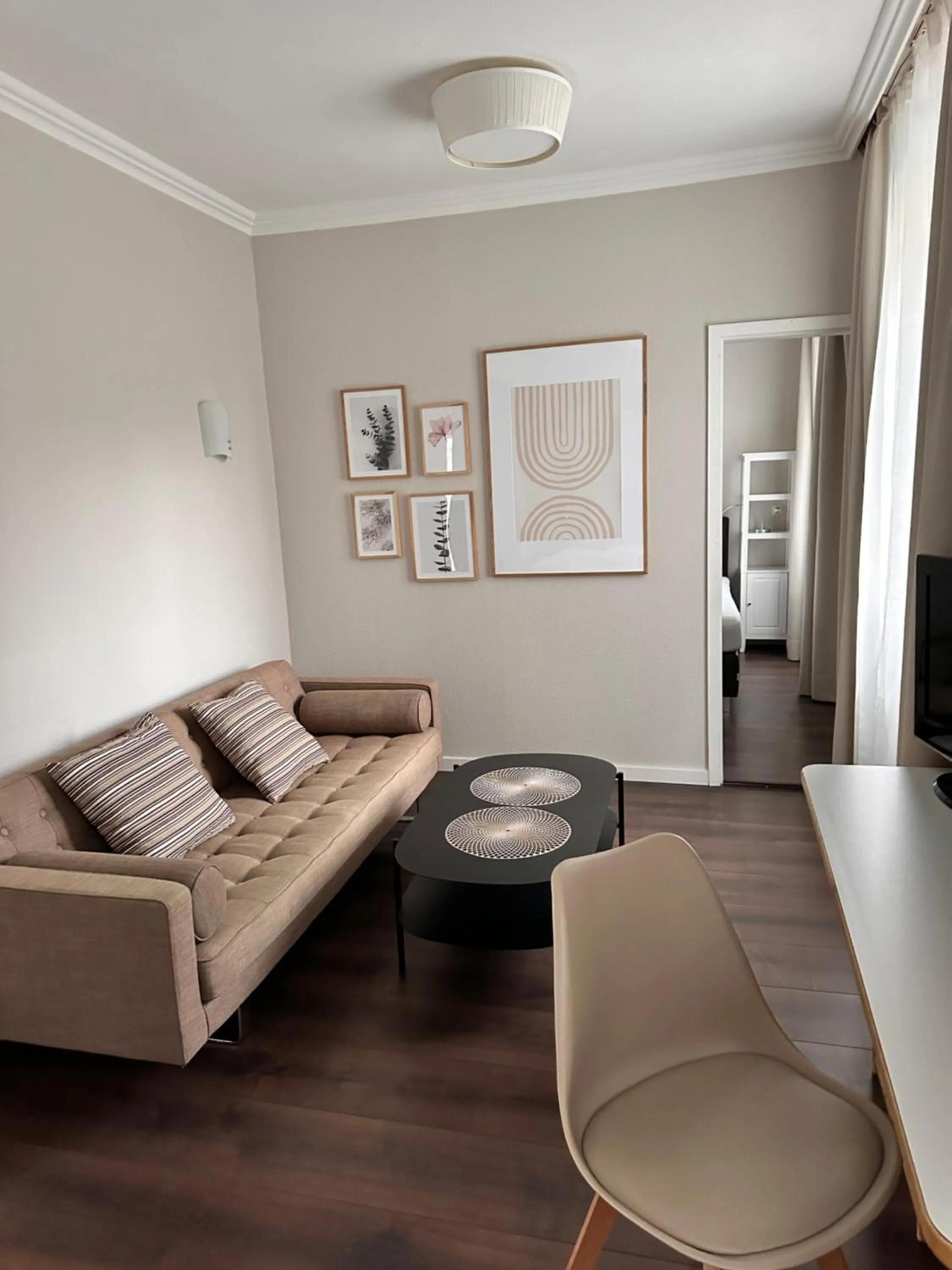 Seating area in Hotel Villa Solln - free parking