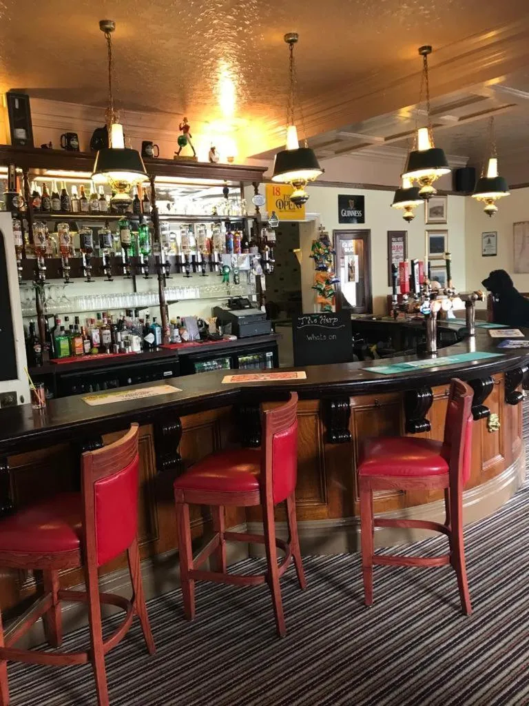 Lounge or bar in The Harp Freehouse and Guesthouse
