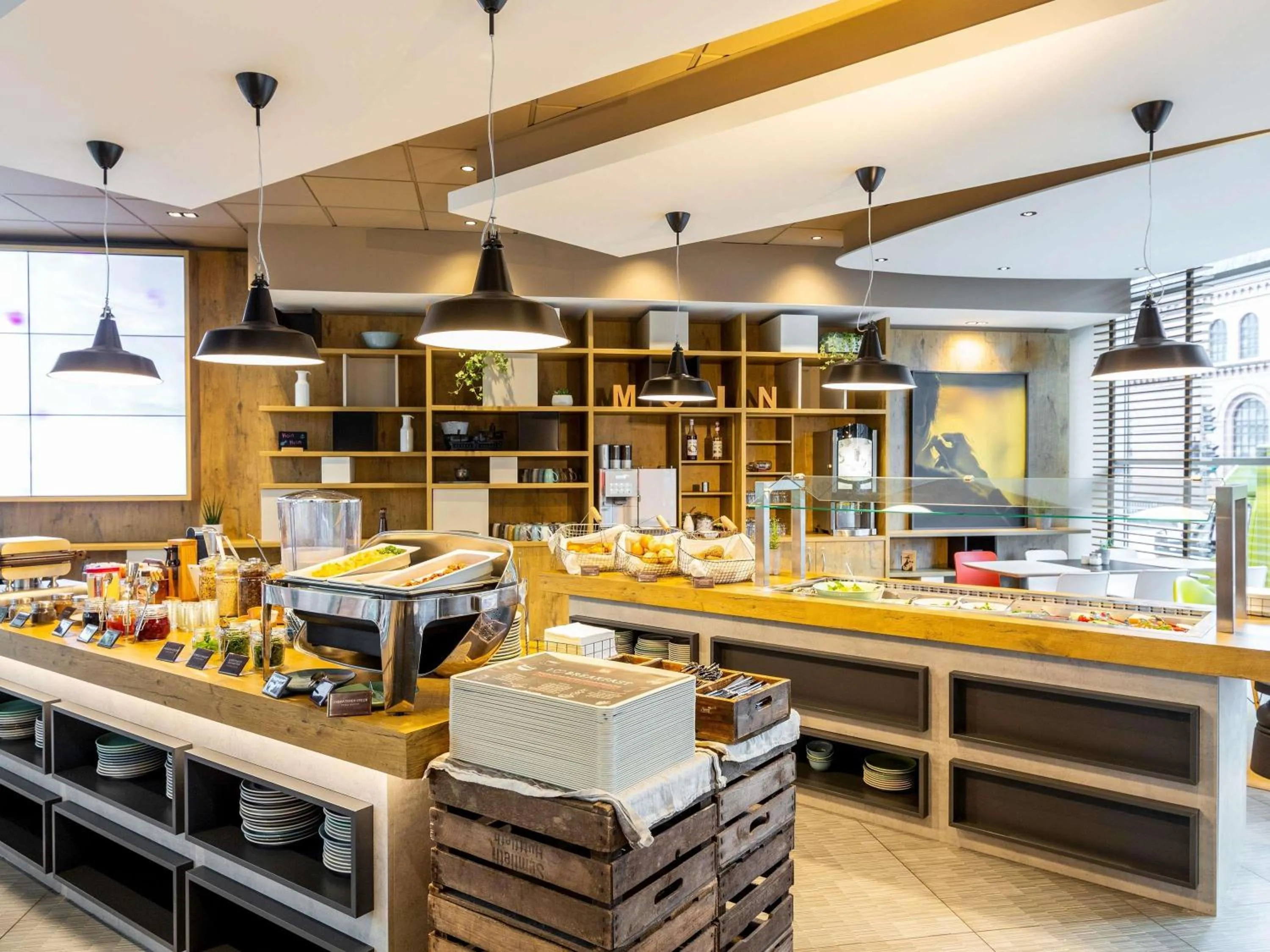 Breakfast in ibis Hotel Hamburg St. Pauli Messe