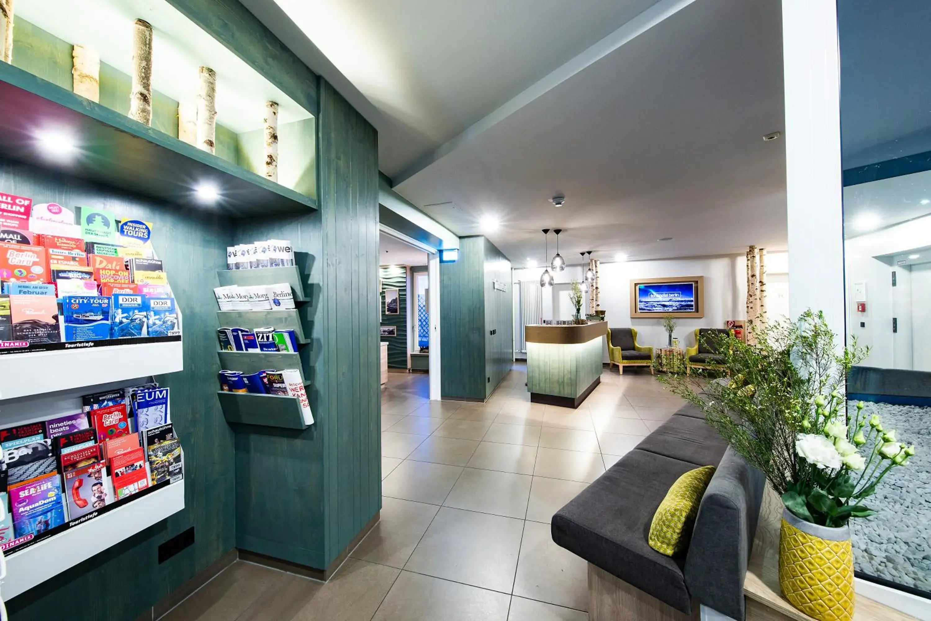 Lobby or reception in fjord hotel berlin Lobby or reception in fjord hotel berlin