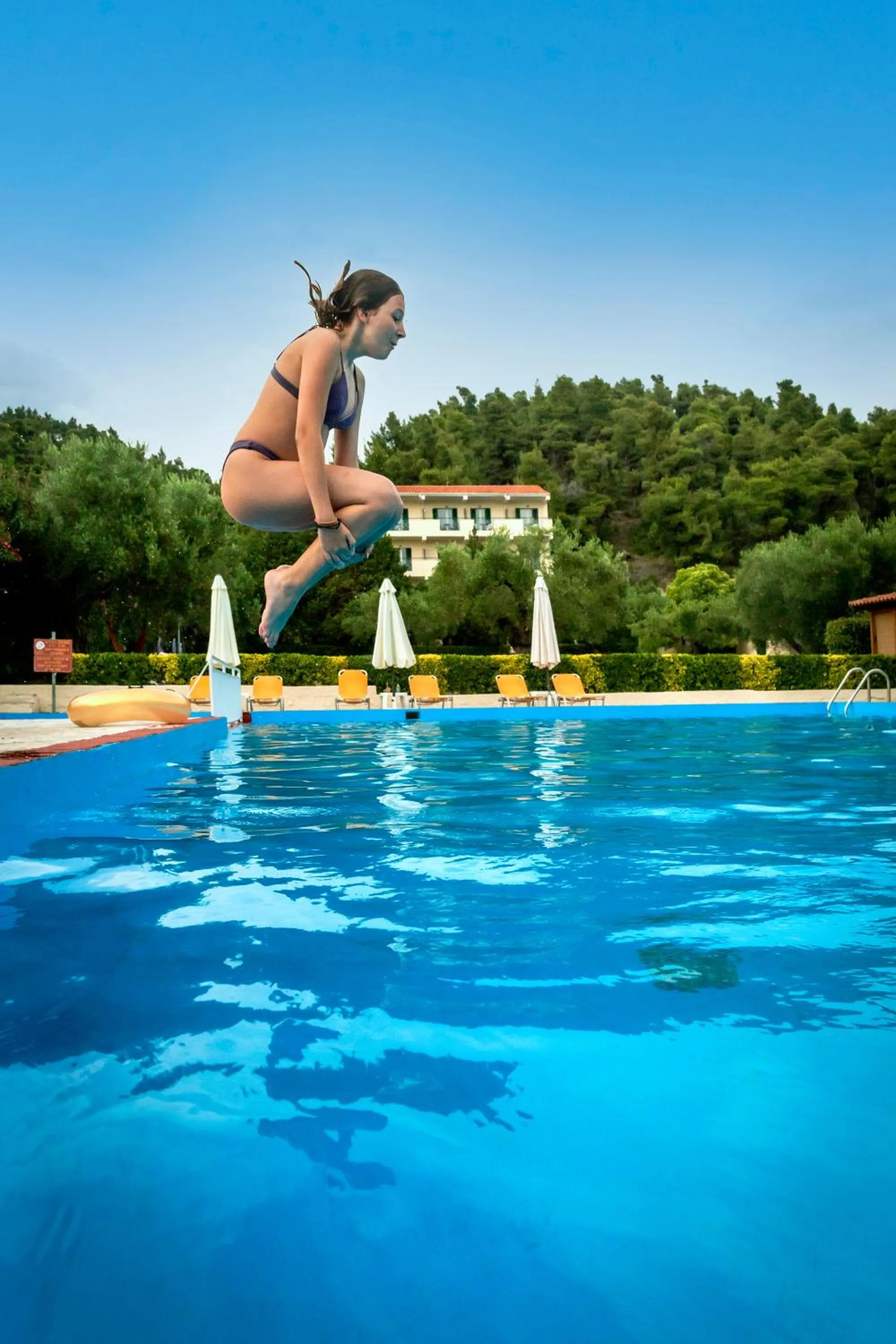 Swimming pool in Julia Hotel