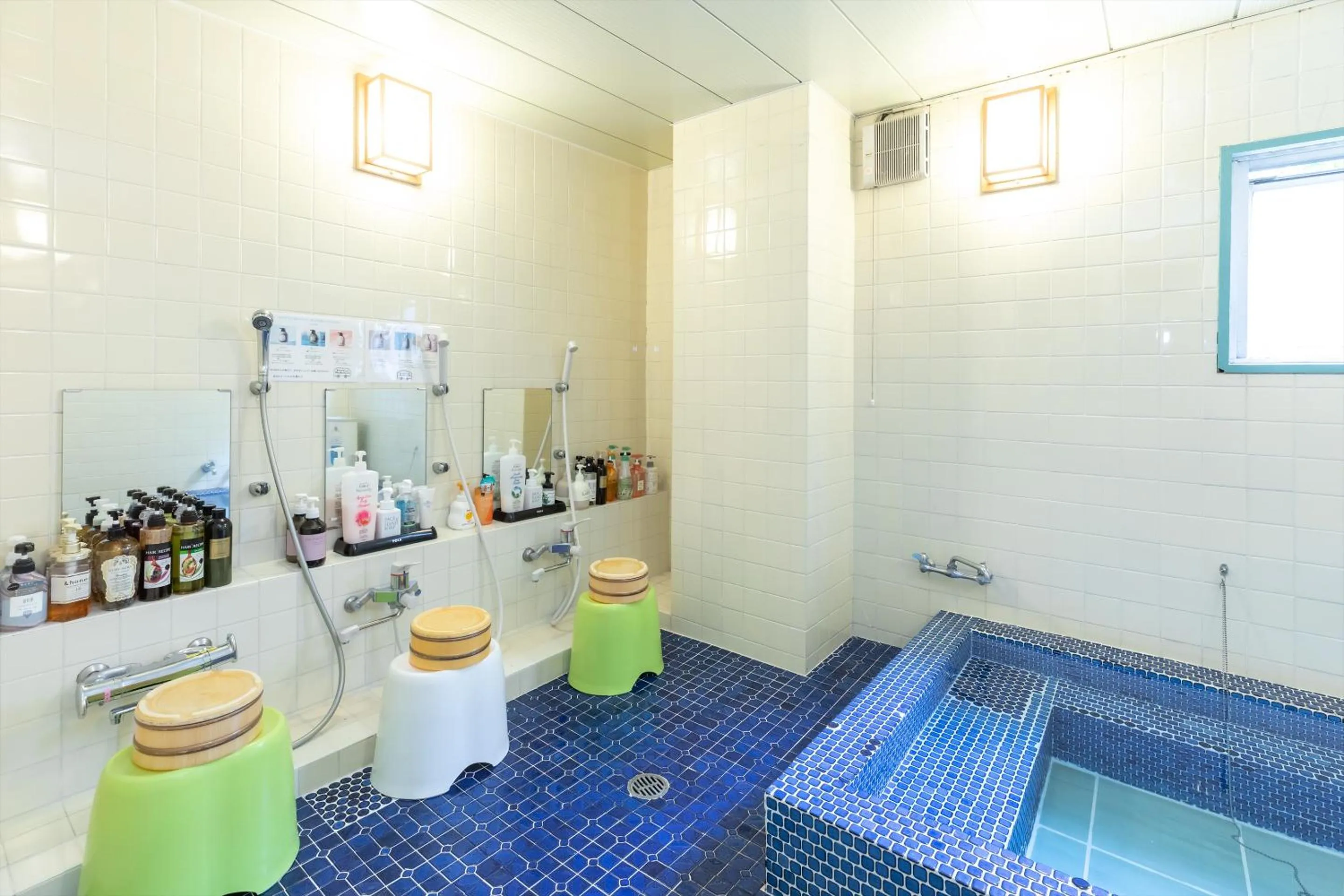 Public Bath in Business Ryokan Akashiya Annex