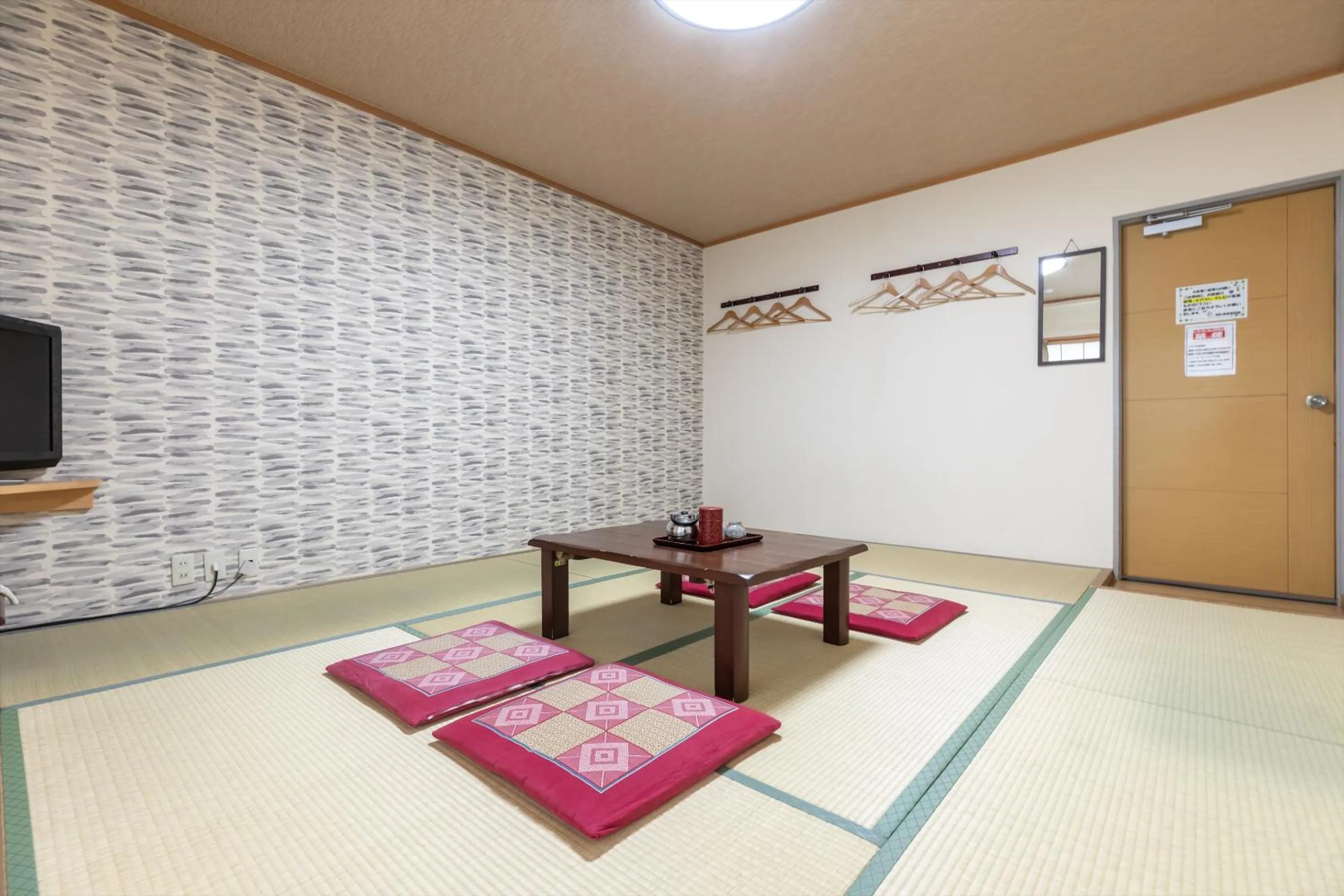 Seating area in Business Ryokan Akashiya Annex