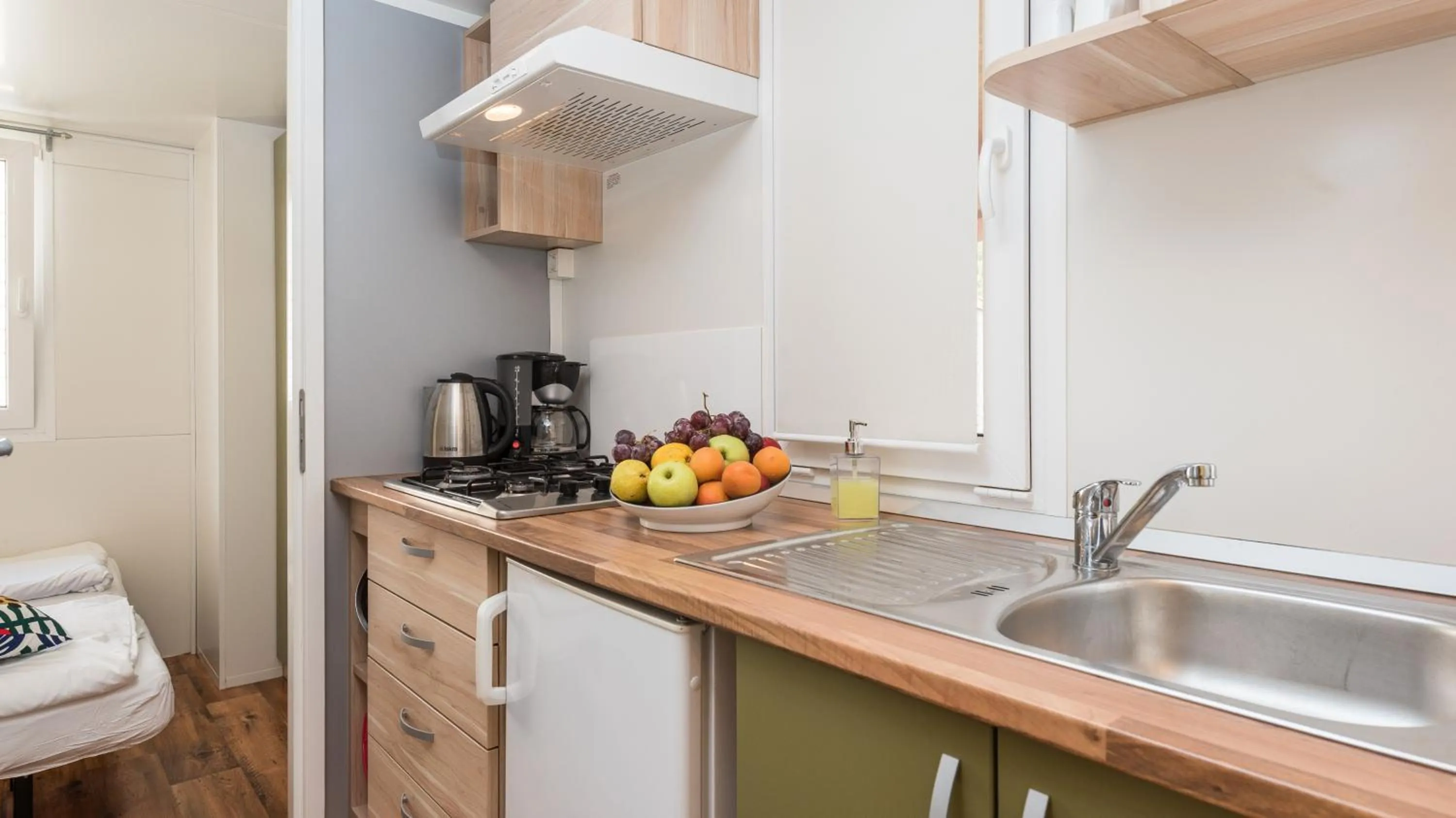 Kitchen or kitchenette in Camping Paklenica