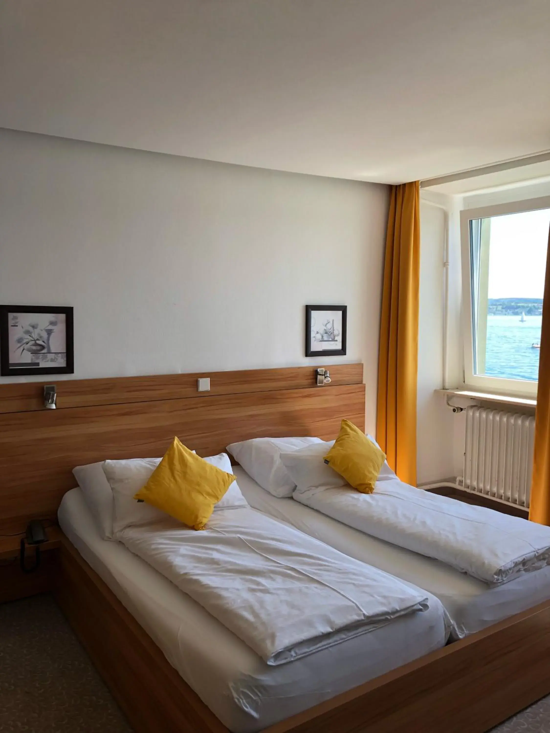 Double Room with view on the lake in Hotel Seegarten Double Room with view on the lake in Hotel Seegarten