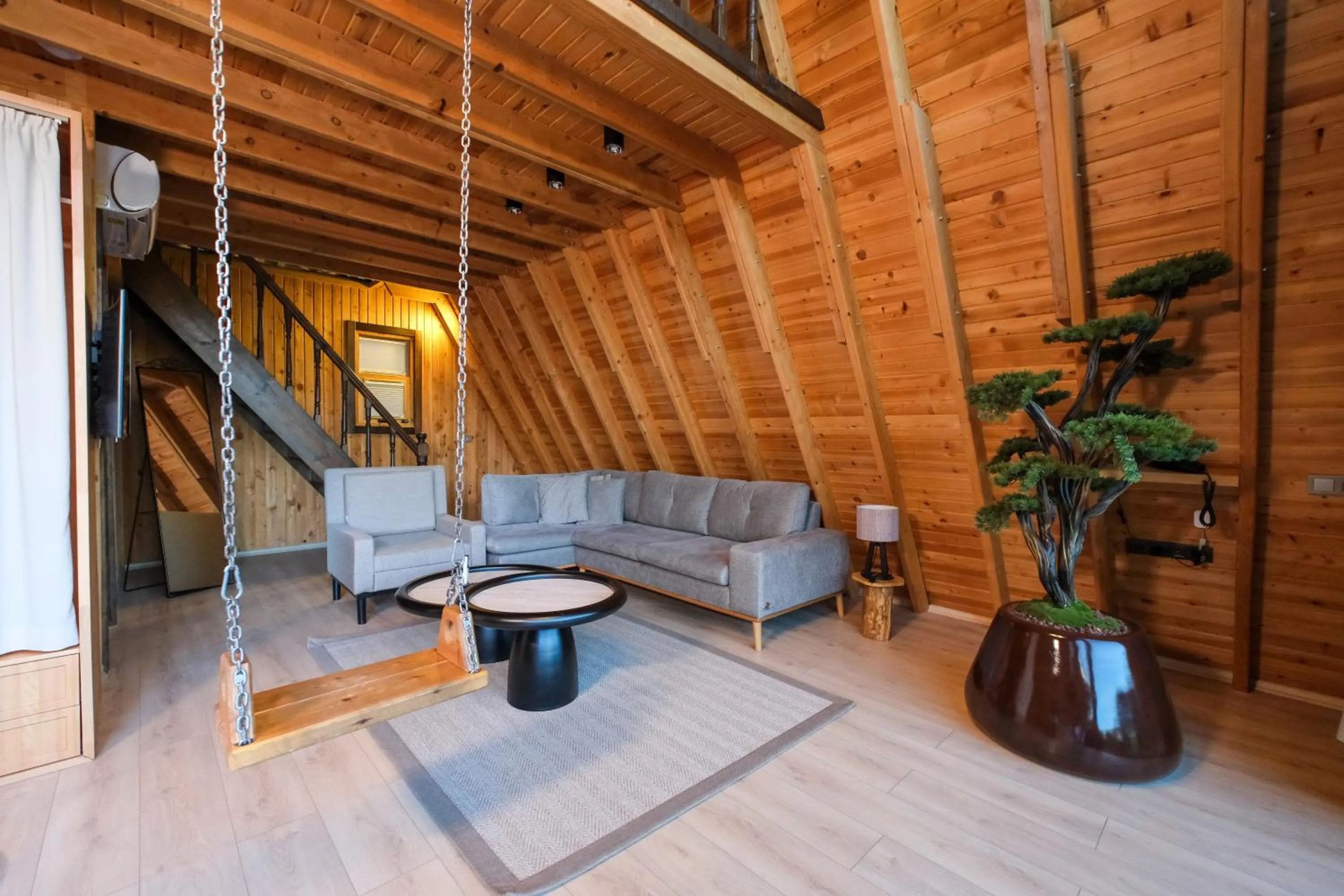 Living room in Botanik Göl Evleri