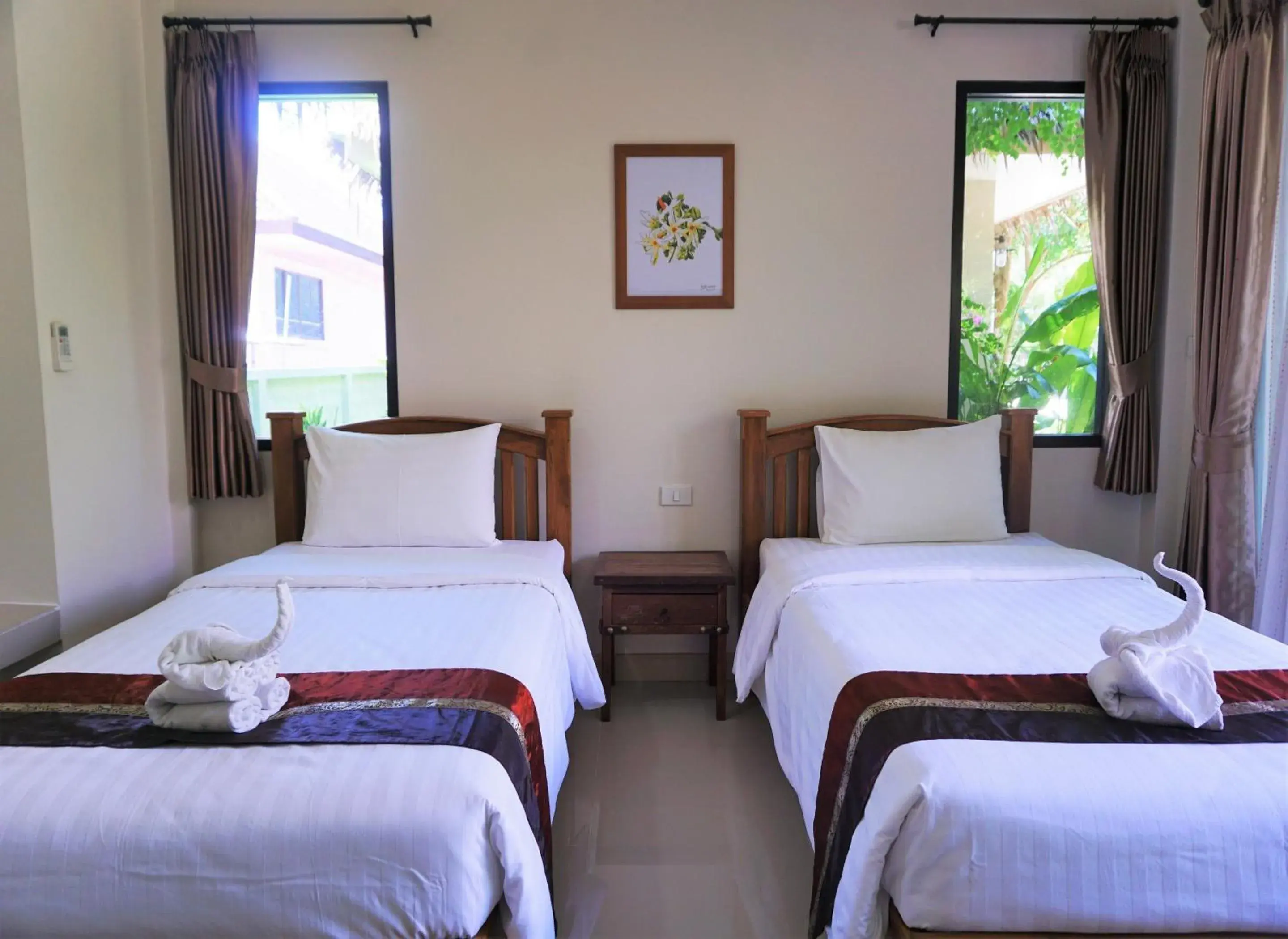 Deluxe Twin Room in Papa's Home And Rabbit Café Deluxe Twin Room in Papa's Home And Rabbit Café