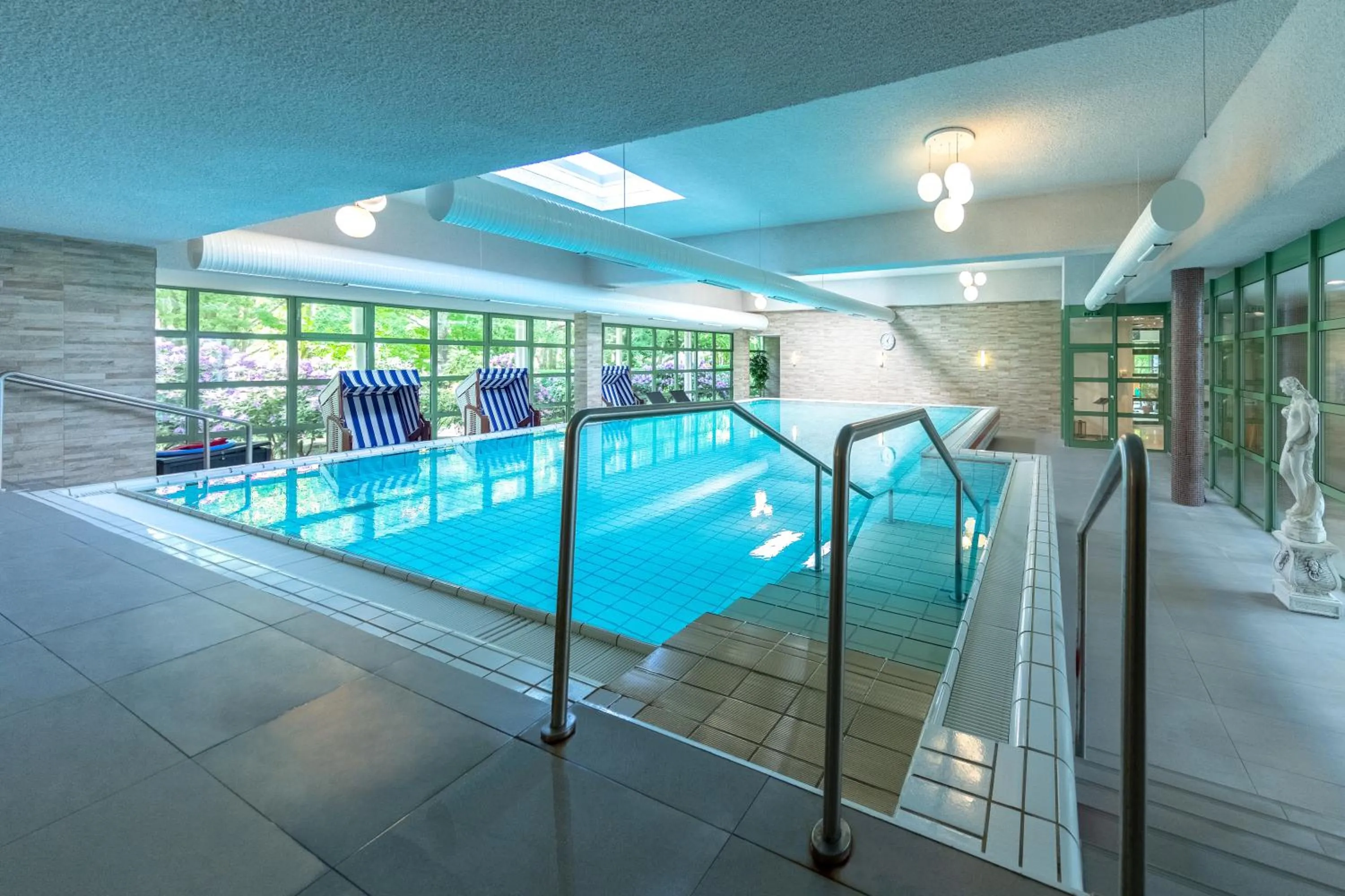 Swimming pool in Michels Thalasso Hotel Nordseehaus
