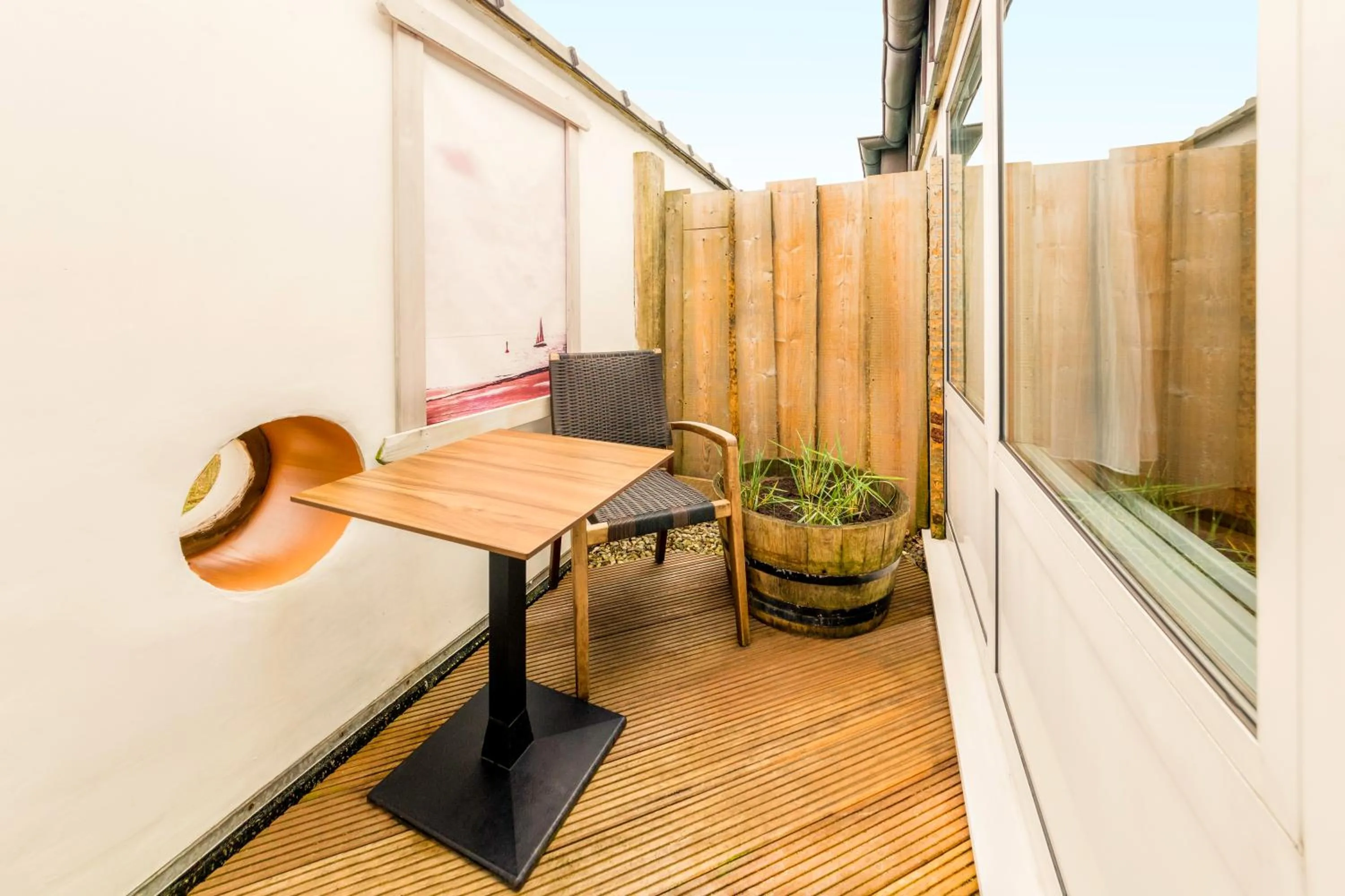 Balcony/Terrace in Michels Thalasso Hotel Nordseehaus