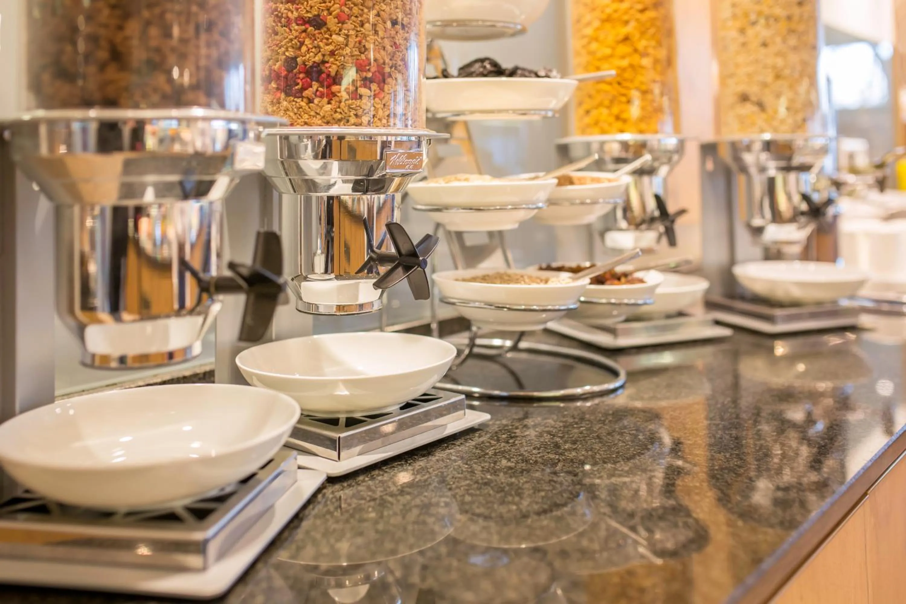 Buffet breakfast in Michels Thalasso Hotel Nordseehaus