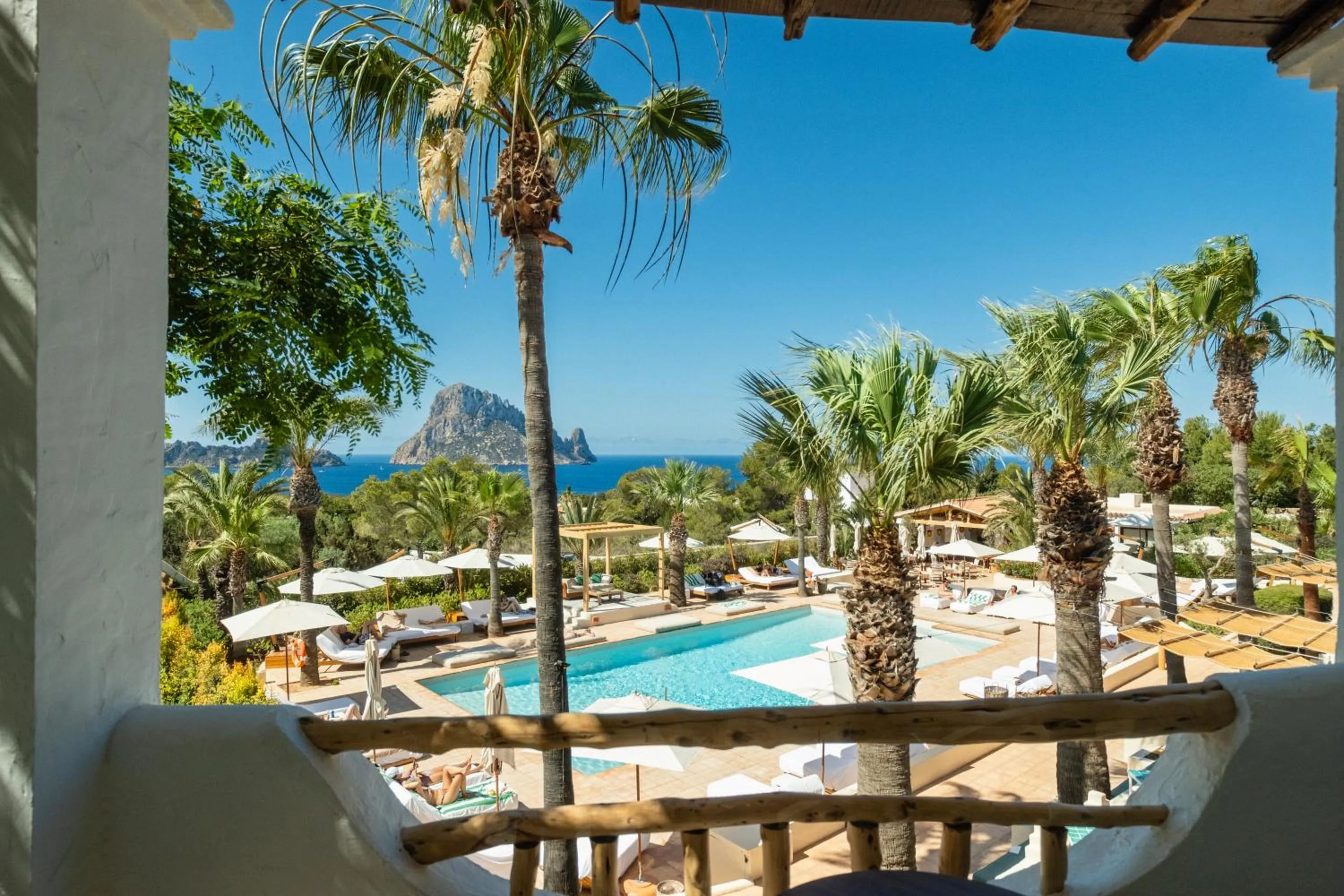 Patio in Petunia Ibiza, a Beaumier hotel