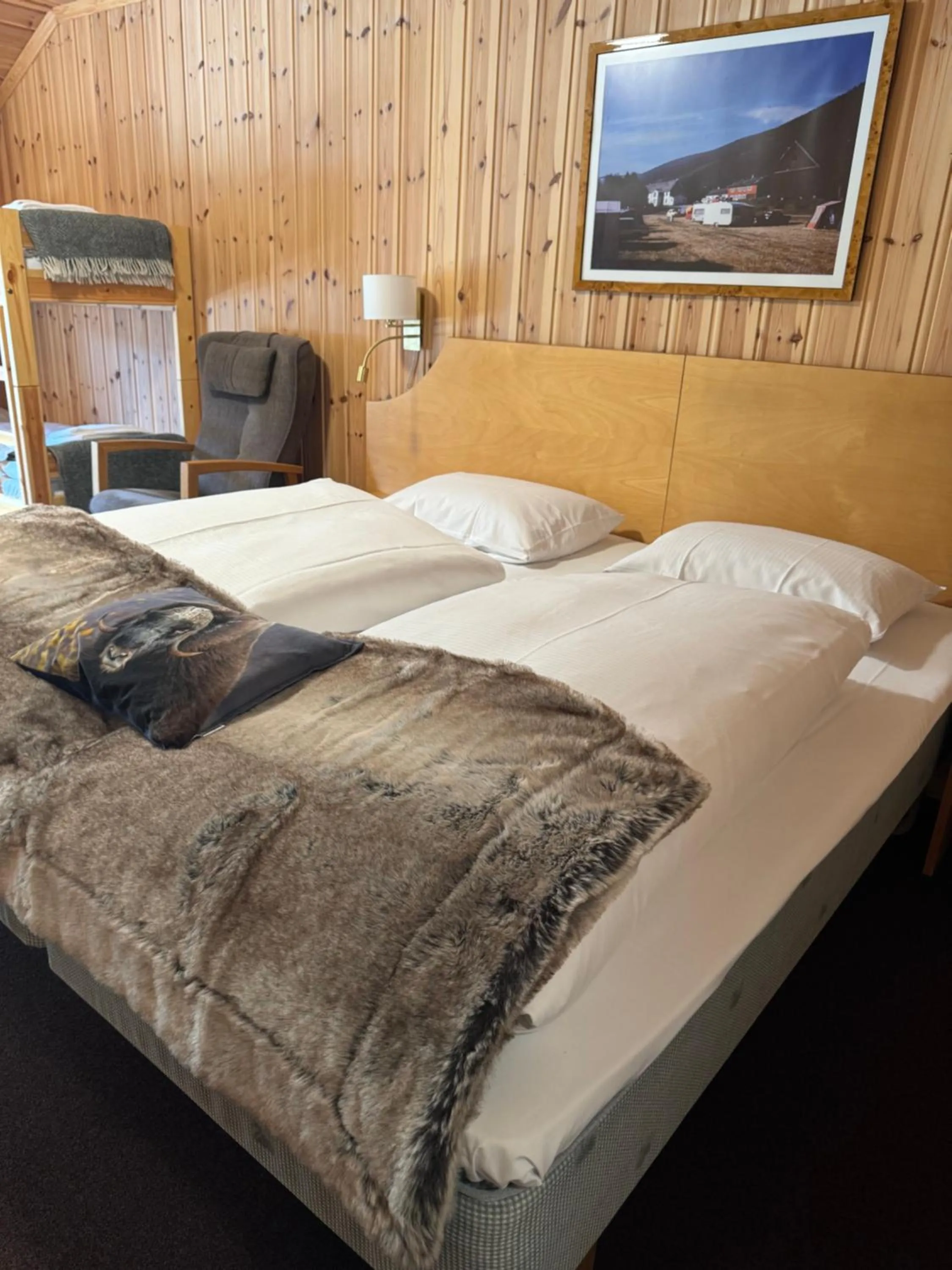 Bed in Toftemo Turiststasjon